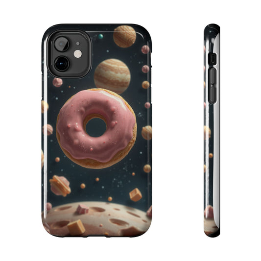 Galaxy Donut Tough Phone Case - Durable & Stylish Protective Cover