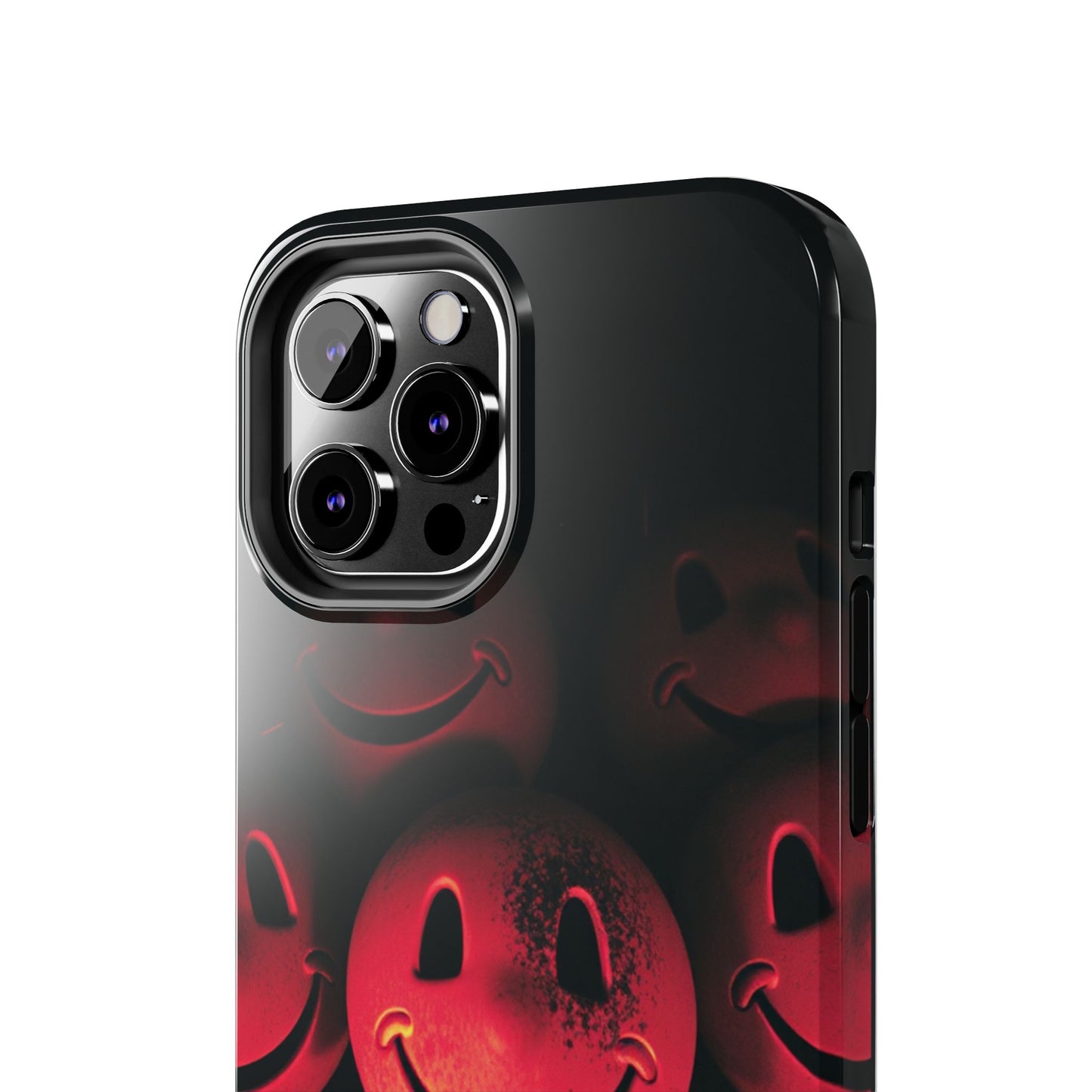 Smiley Face Tough Phone Case - Durable Protection with Fun Design