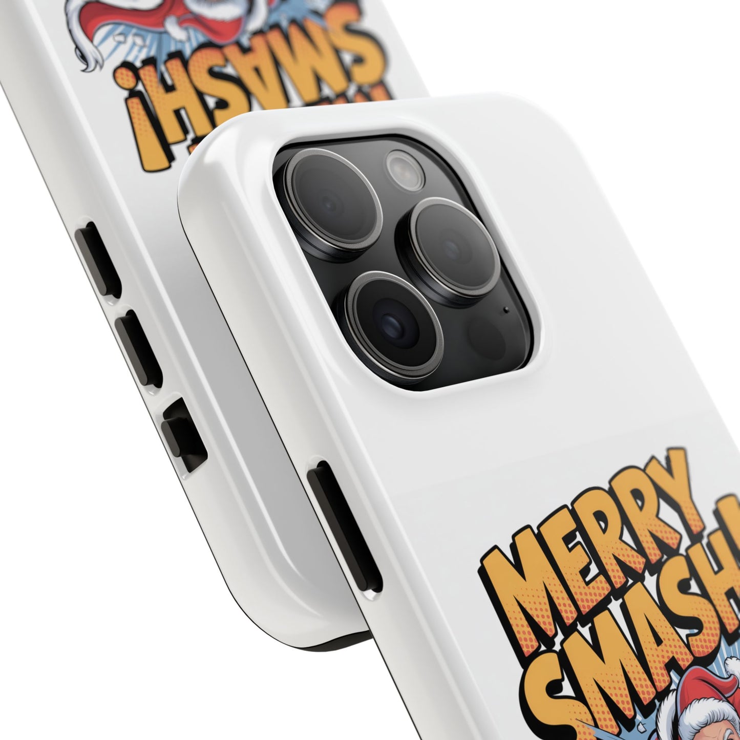 Santa Merry Smash Phone Case