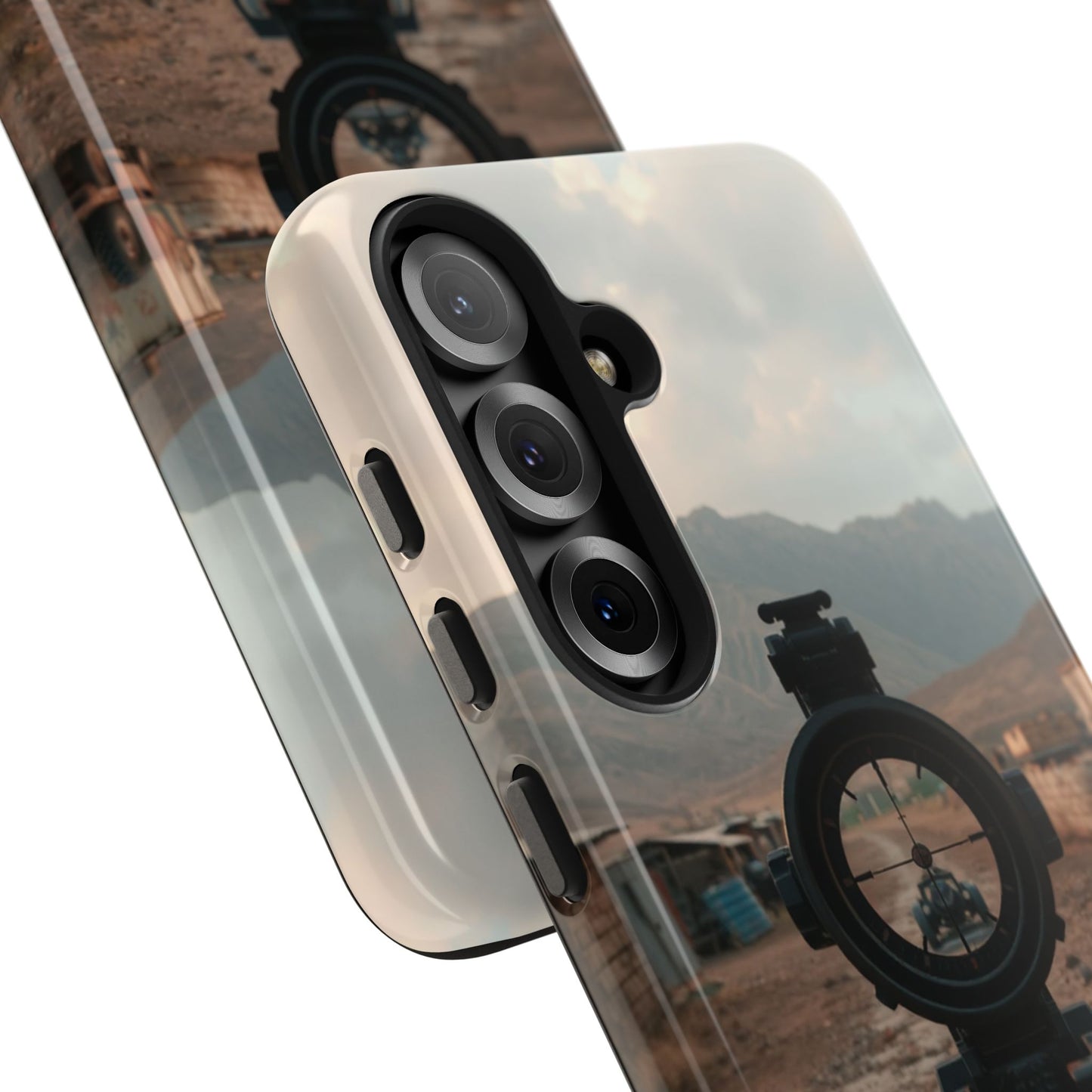 Tough Phone Case - Military Inspired Design with Sniper Scope