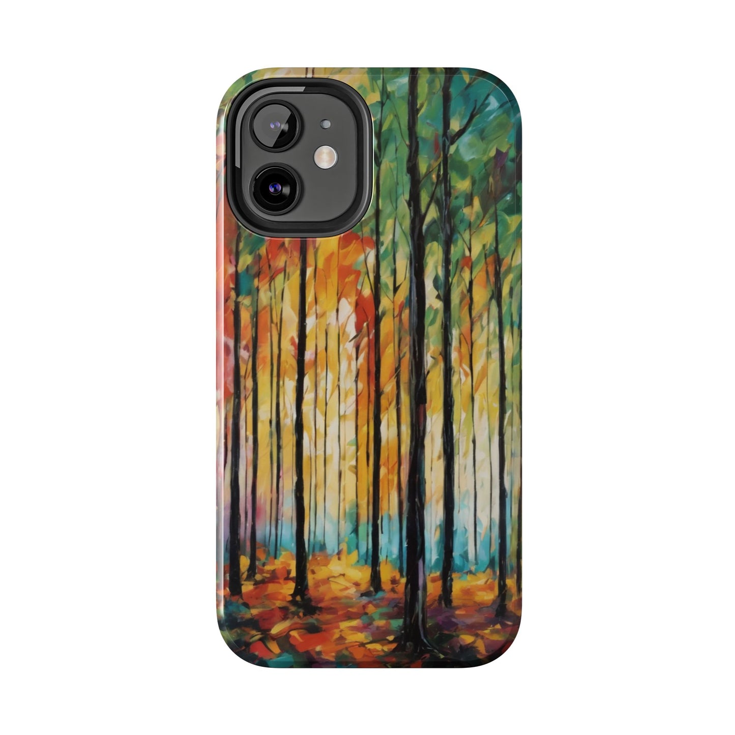 Autumn Forest Tough Phone Case - Colorful Nature Design - for iPhone