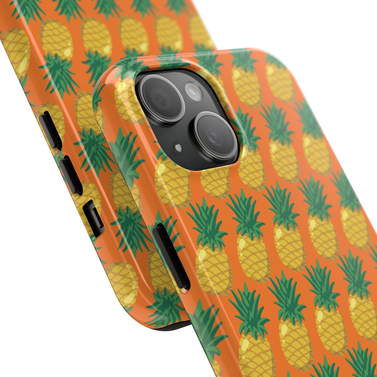 Tough Pineapple Phone Case - Vibrant Tropical Design for Summer Vibes - for iPhone
