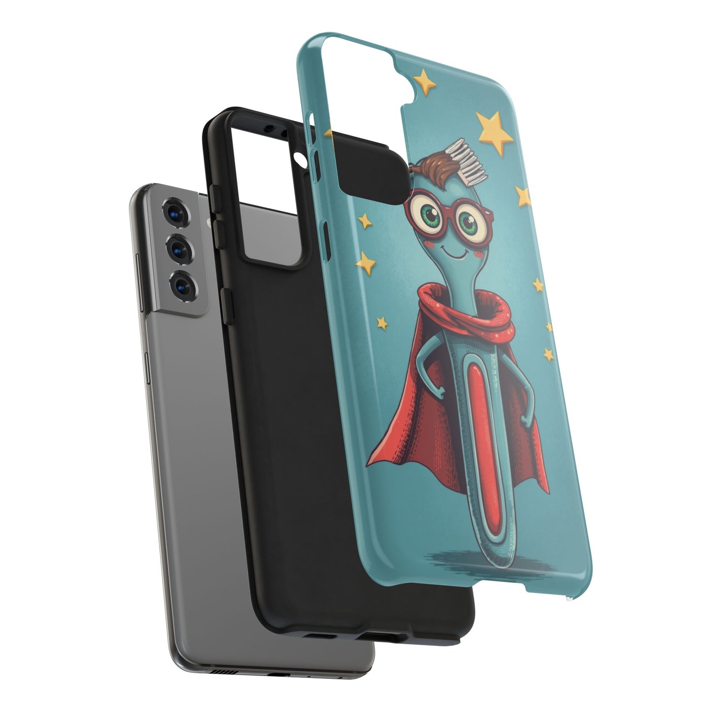 Superhero Phone Case with Fun Design - Tough, Unique Protection for All Ages