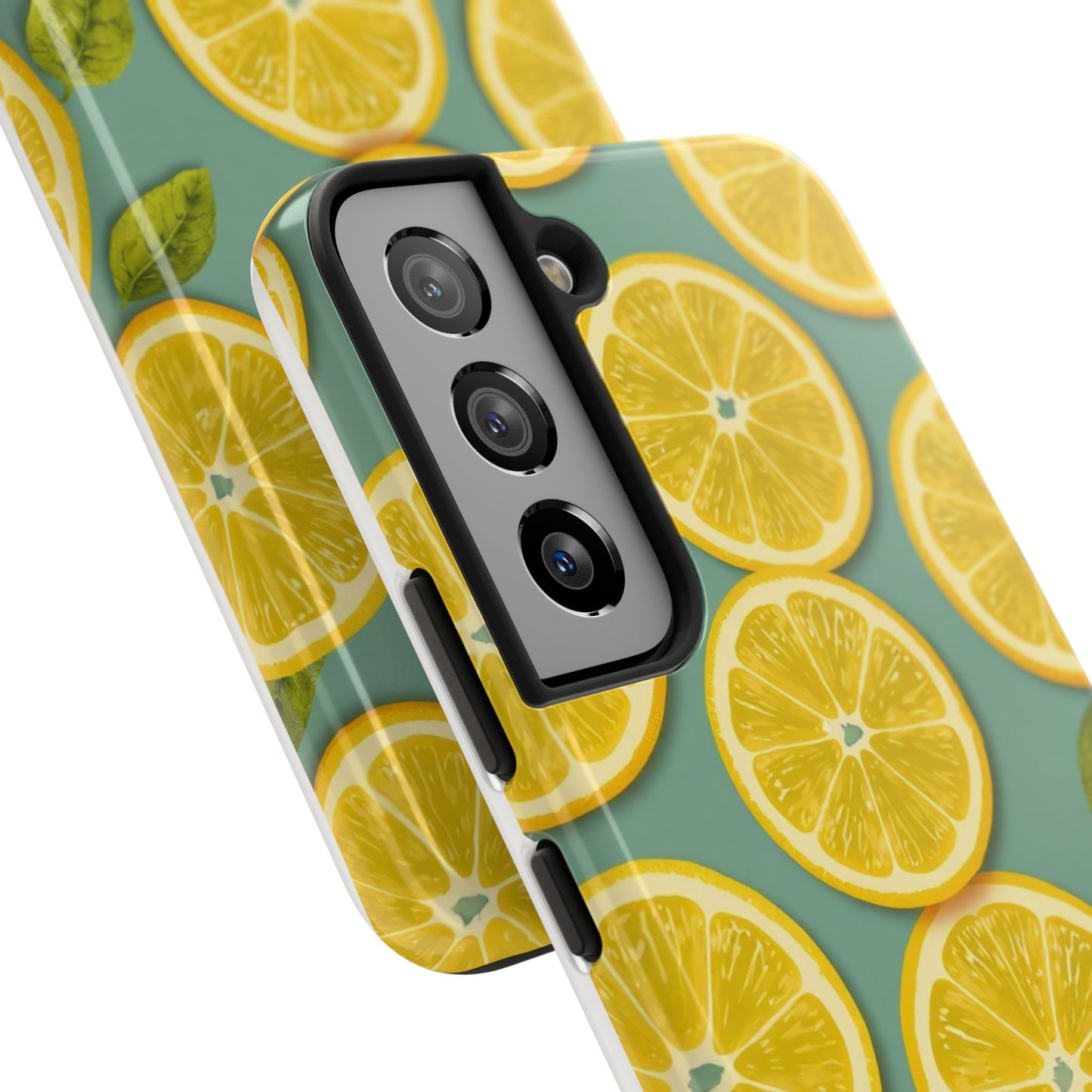 Tough Lemon Pattern Phone Case - Vibrant Citrus Design for Summer Vibes - for iPhone
