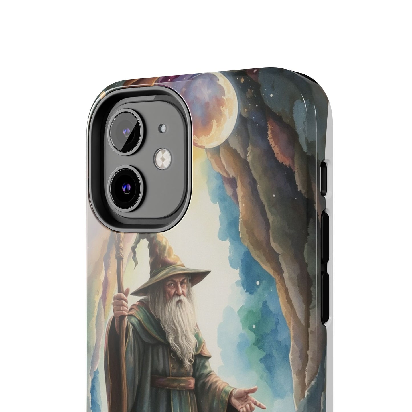 Magical Wizard Phone Case - Tough, Durable Phone Cover for Fantasy Lovers, Geek Gift, Unique Design, Celestial Phone Accessory