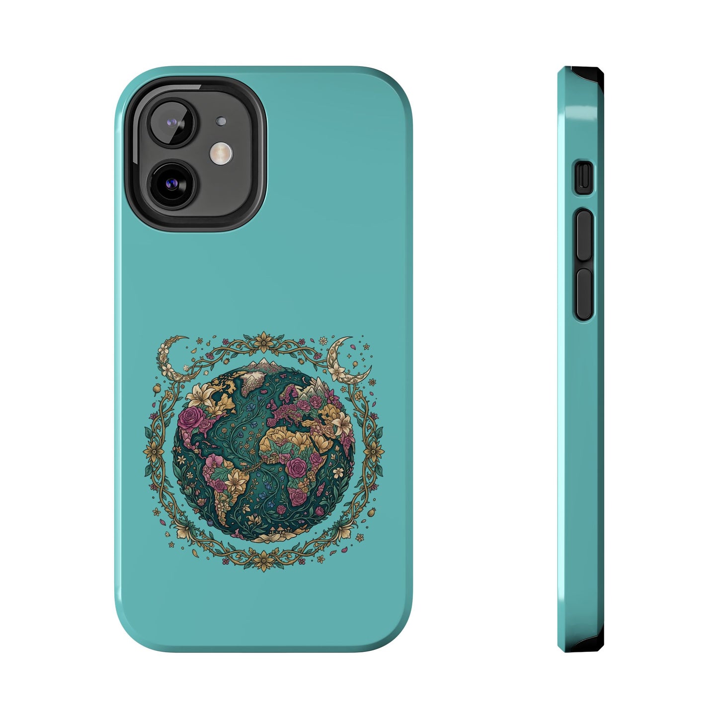 Mystical Floral Planet Phone Case — Tough Protective Phone Case