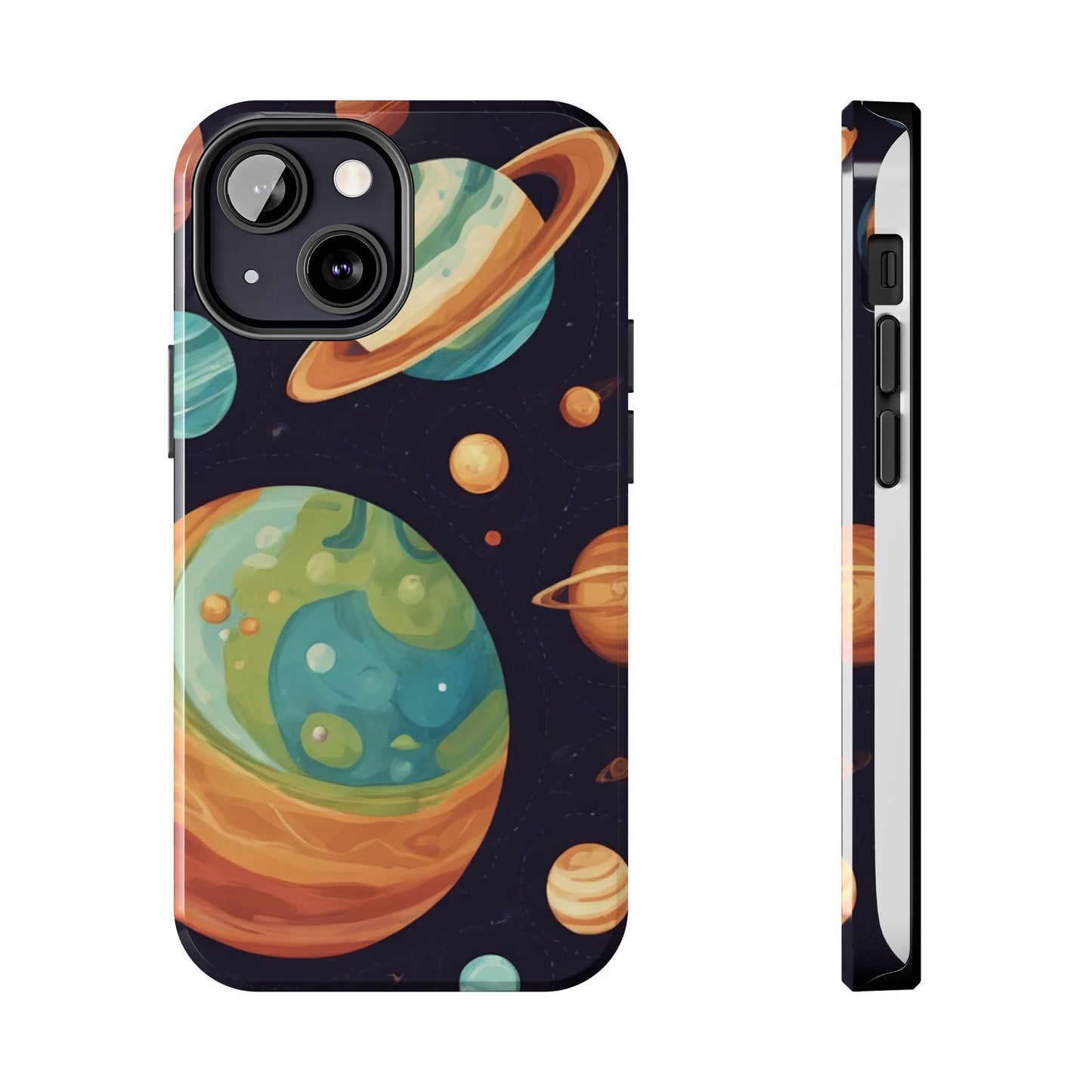 Cosmic Planet Phone Case - Durable Tough Protector for Space Lovers - for iPhone