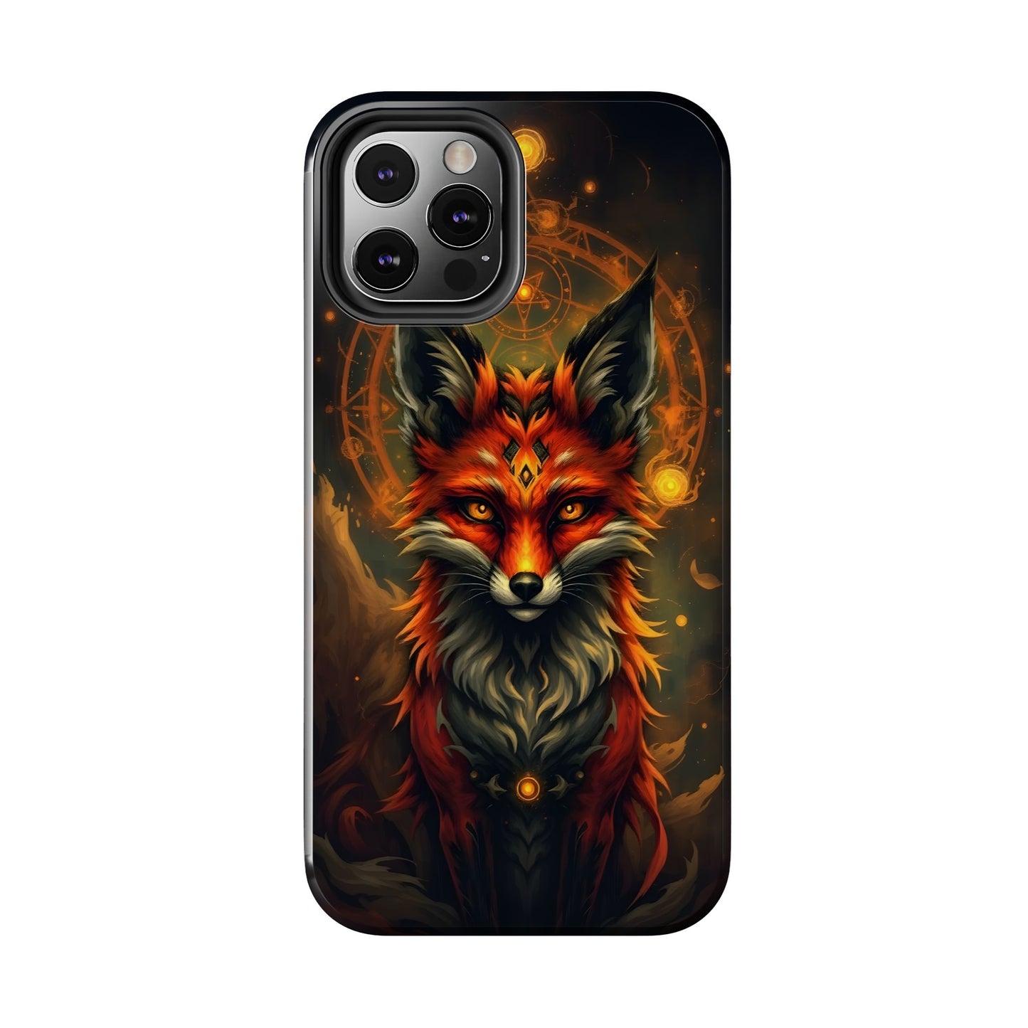 Mystical Fox Tough Phone Case - Durable Protection with Enchanting Design - for iPhone