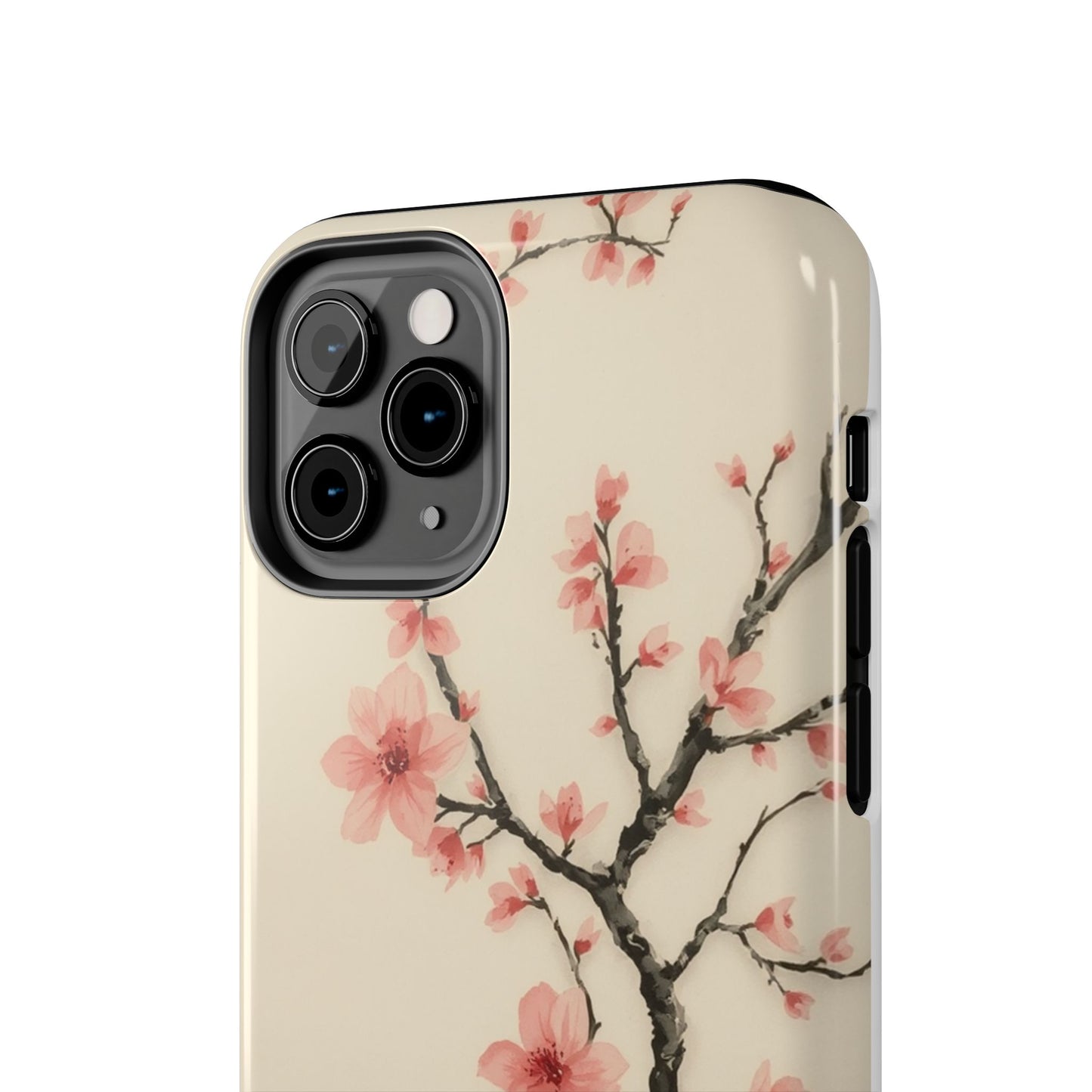 Cherry Blossom Tough Phone Case - Stylish Protection for Nature Lovers