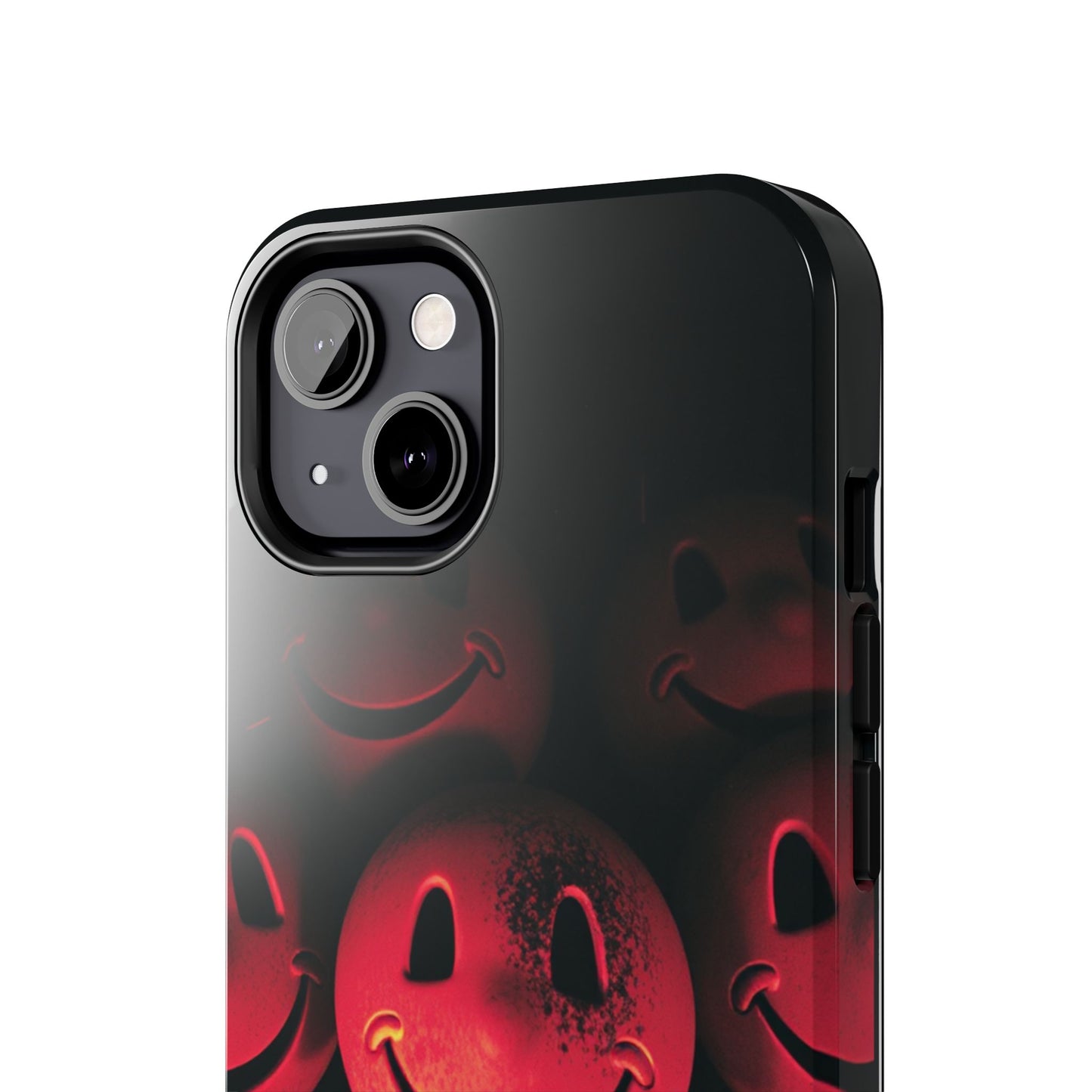 Smiley Face Tough Phone Case - Durable Protection with Fun Design