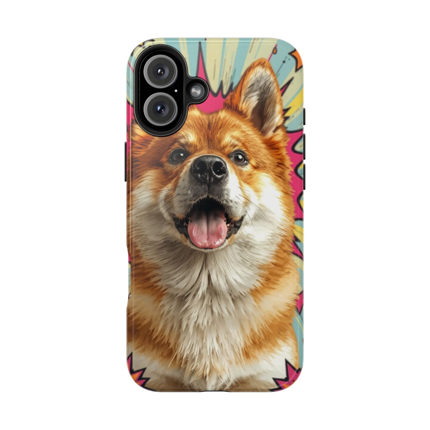 Playful Dog Tough Phone Case - Durable & Stylish Pet Lover Gift