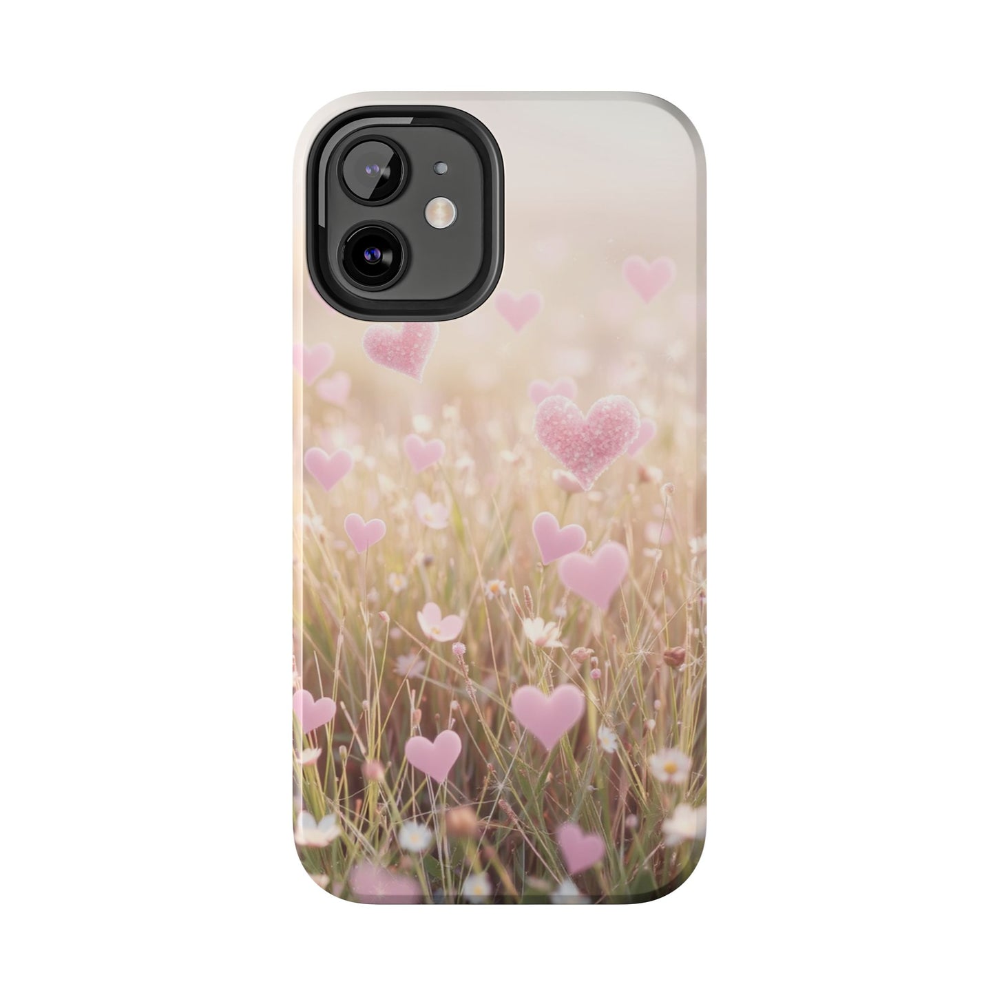 Romantic Hearts Tough Phone Case - Perfect for Lovers and Celebrations