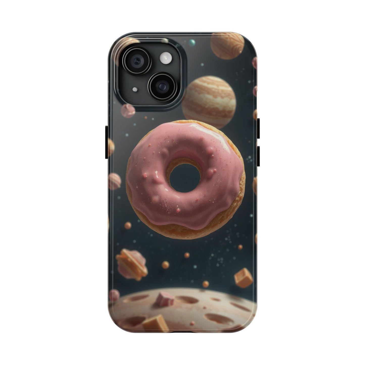 Galaxy Donut Tough Phone Case - Durable & Stylish Protective Cover
