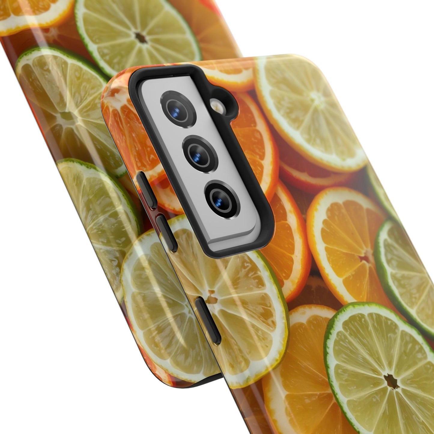 Citrus Slice Tough Phone Case – Vibrant Fruit Design for Summer Fun