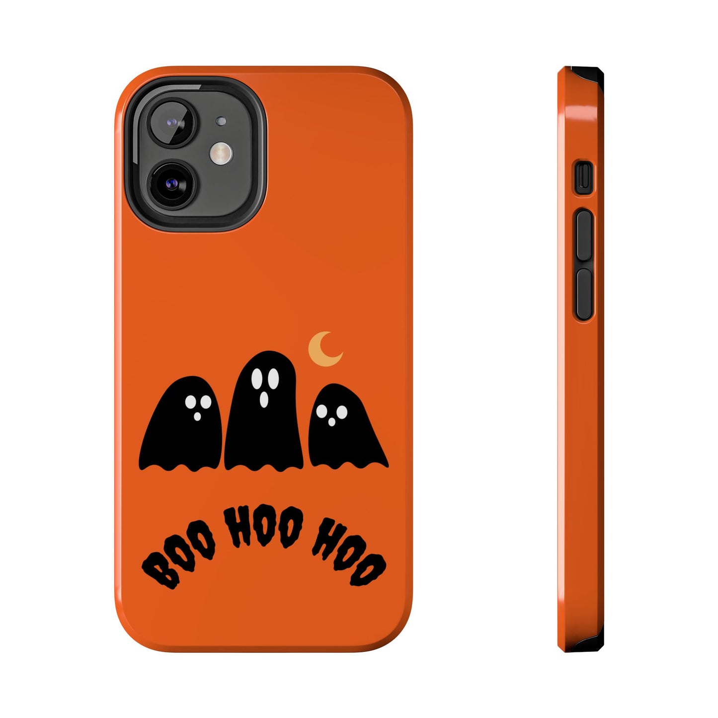 Halloween Ghost Phone Case - Boo Hoo Hoo Design - for iPhone