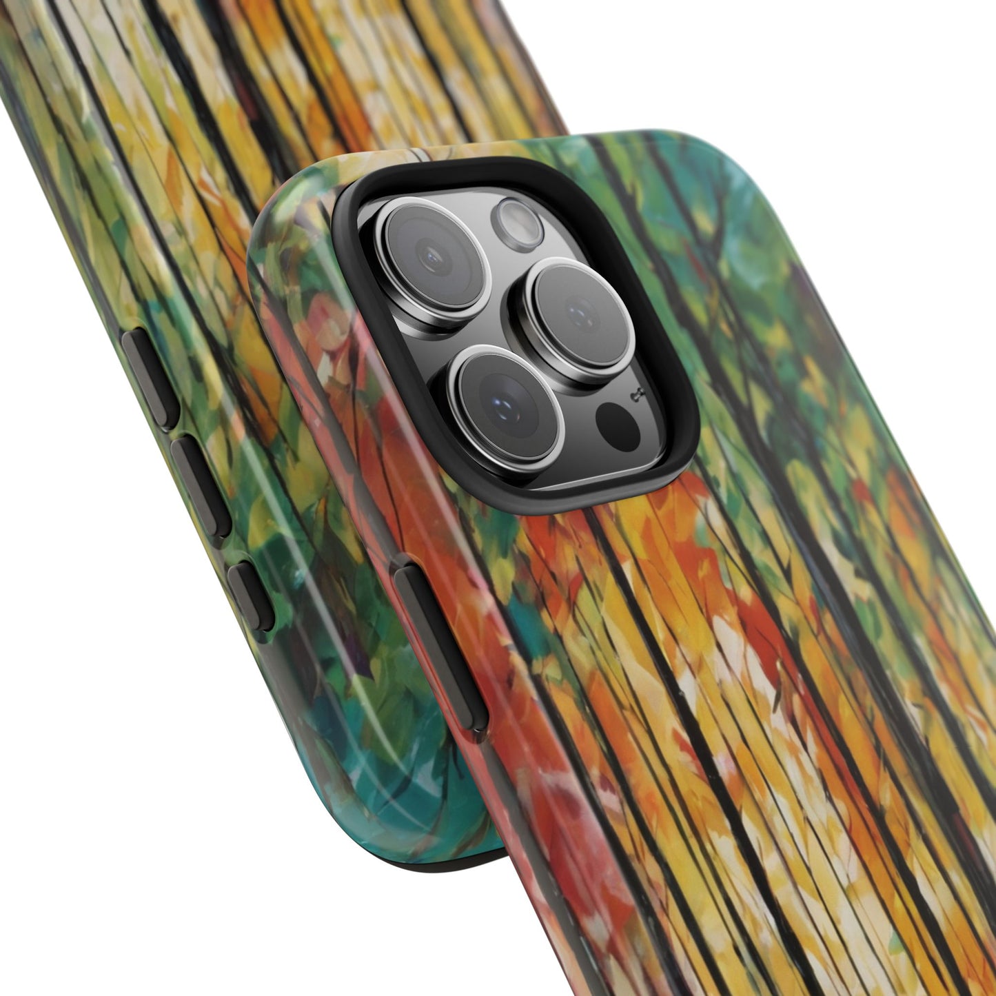 Autumn Forest Tough Phone Case - Colorful Nature Design - for iPhone