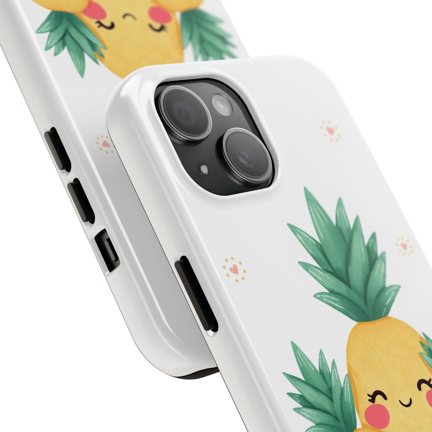 Cute Pineapple Tough Phone Cases | Fun Gift for Pineapple Lovers | Summer Vibes | Durable Phone Protection | Quirky Phone Accessory