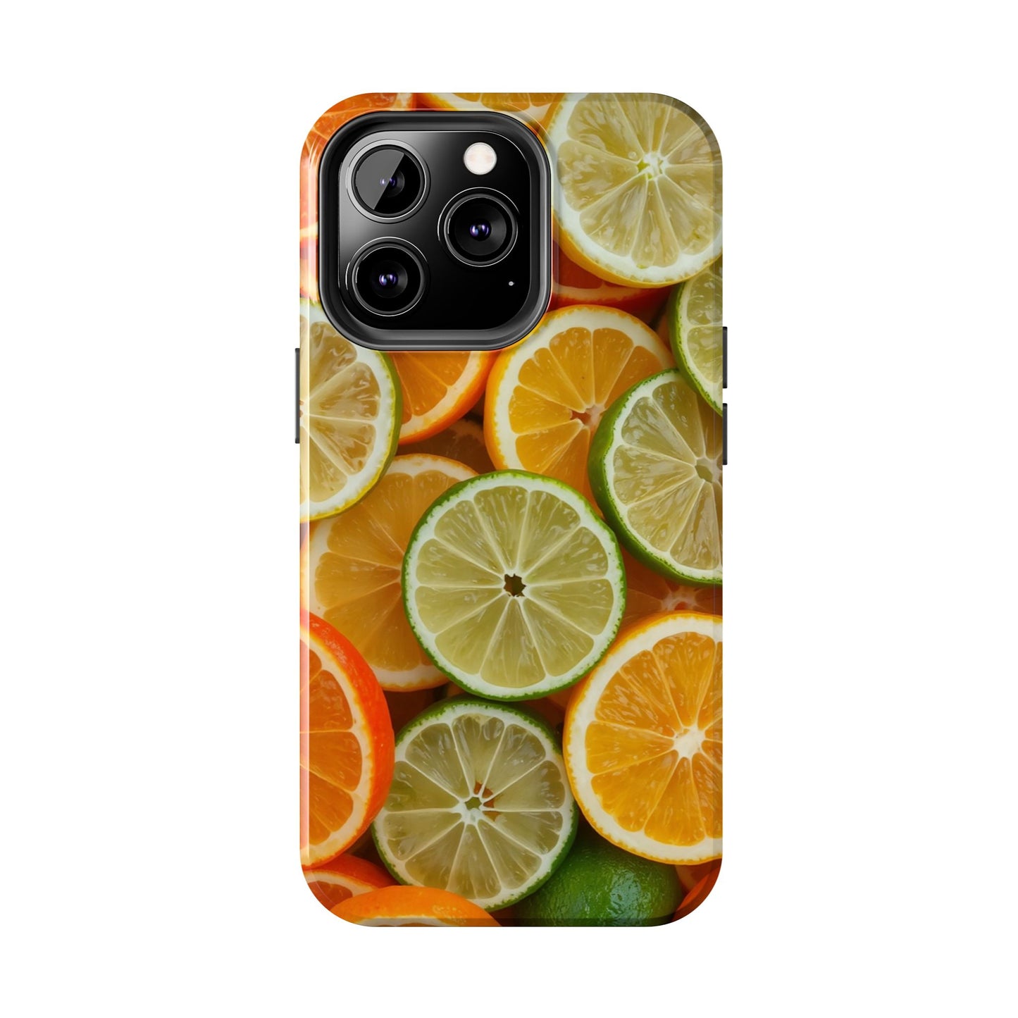Citrus Slice Tough Phone Case – Vibrant Fruit Design for Summer Fun