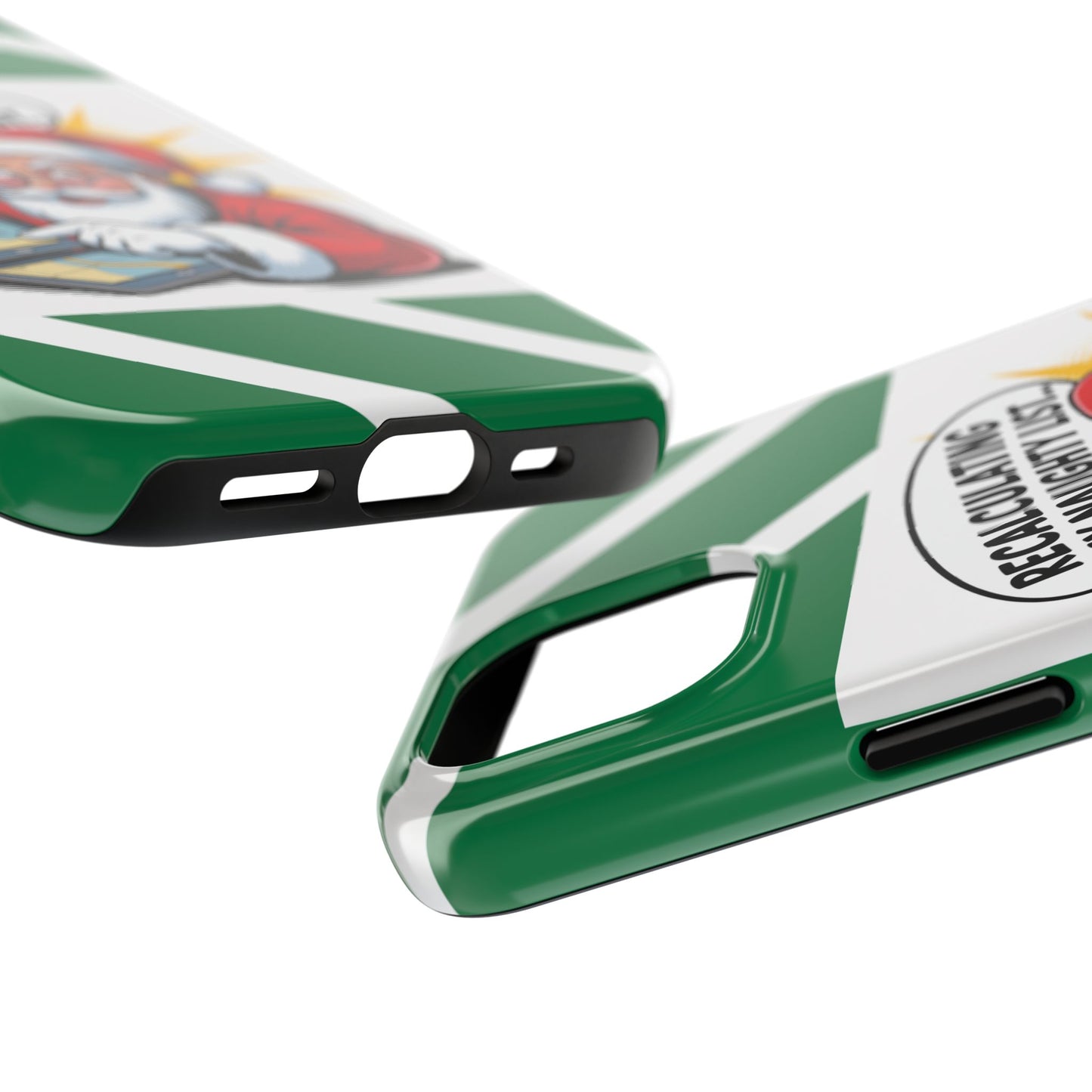 Santa Naughty List Phone Case - Tough & Fun Holiday Protection