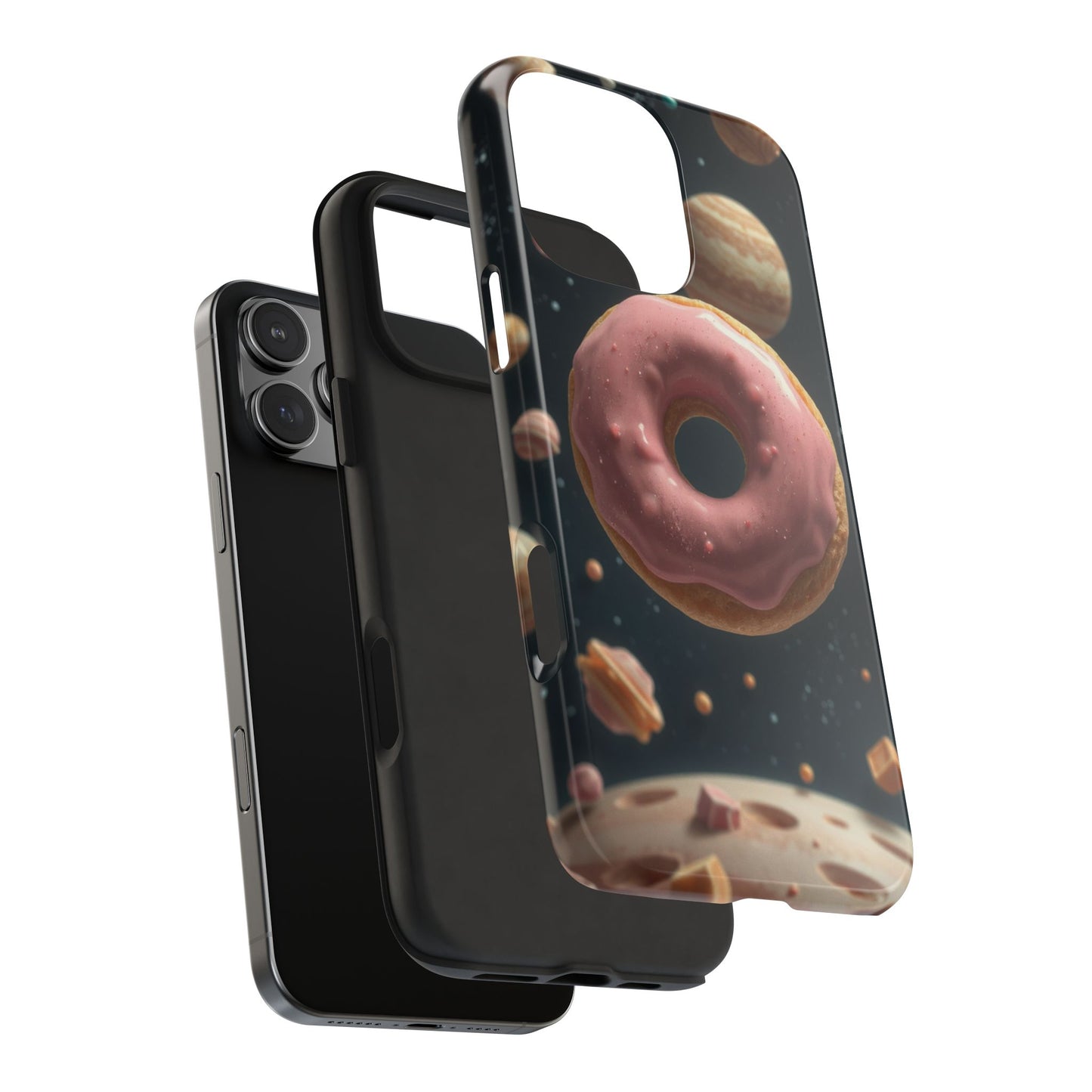 Galaxy Donut Tough Phone Case - Durable & Stylish Protective Cover