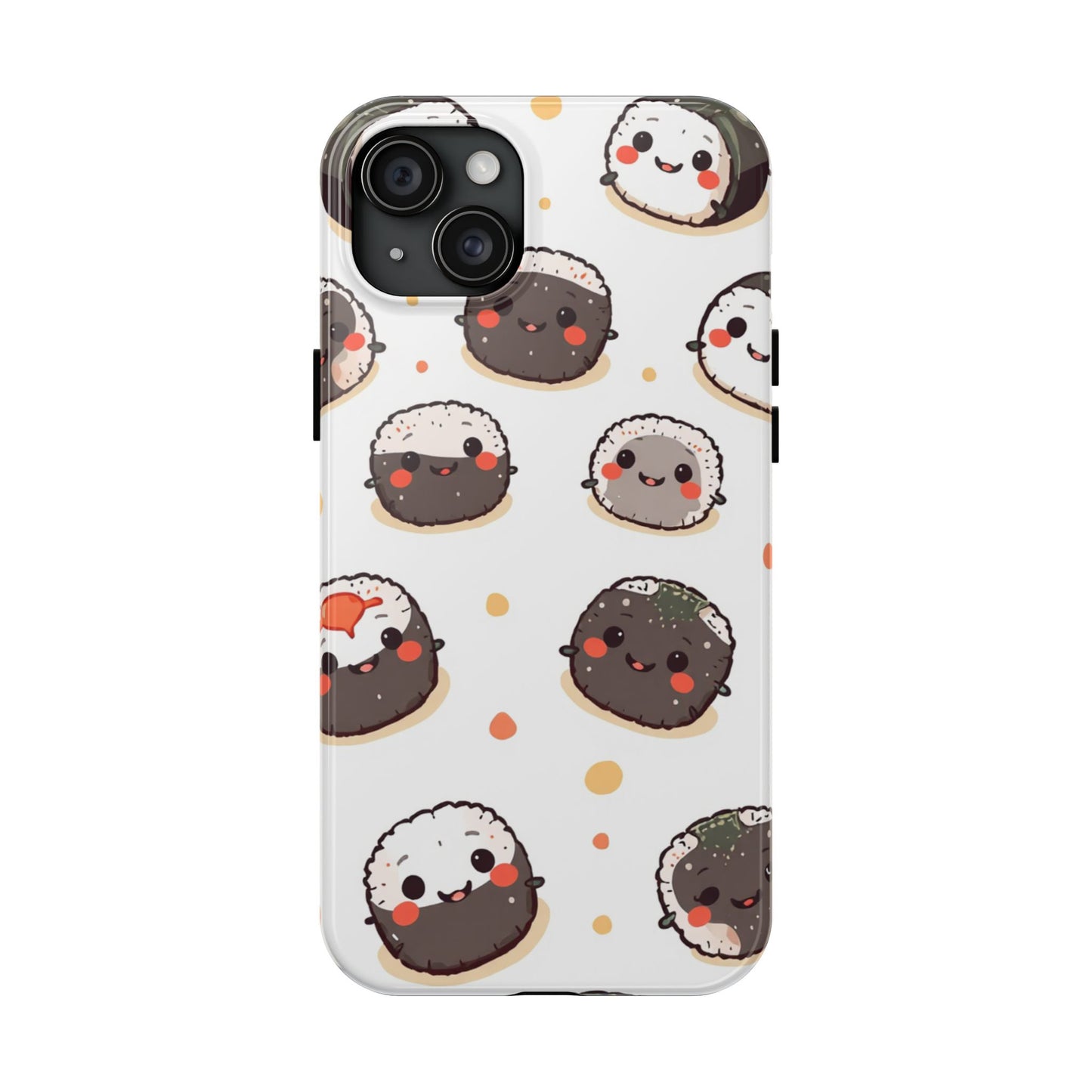 Cute Sushi Tough Phone Case - Kawaii Design for Food Lovers