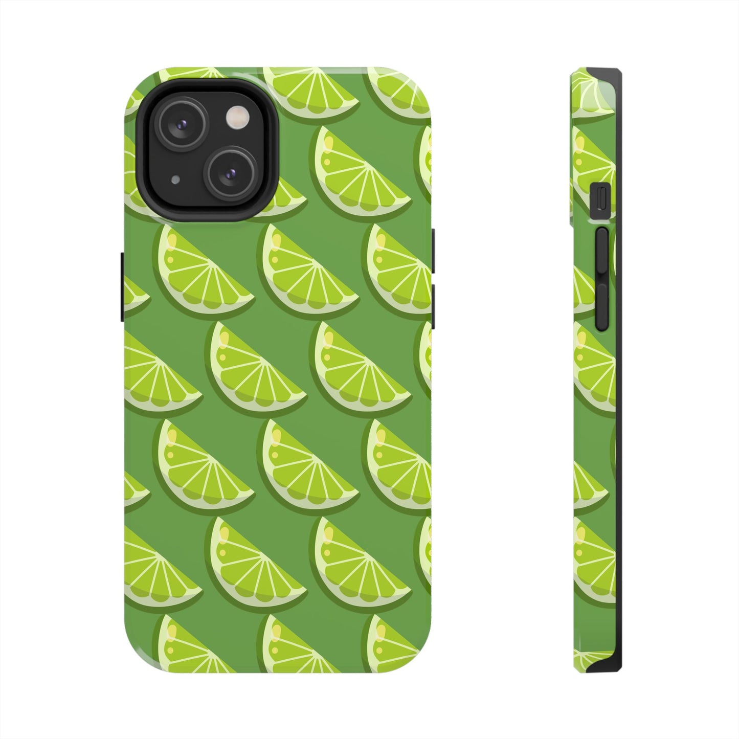 Lime Slice Tough Phone Case - Green Party - for iPhone