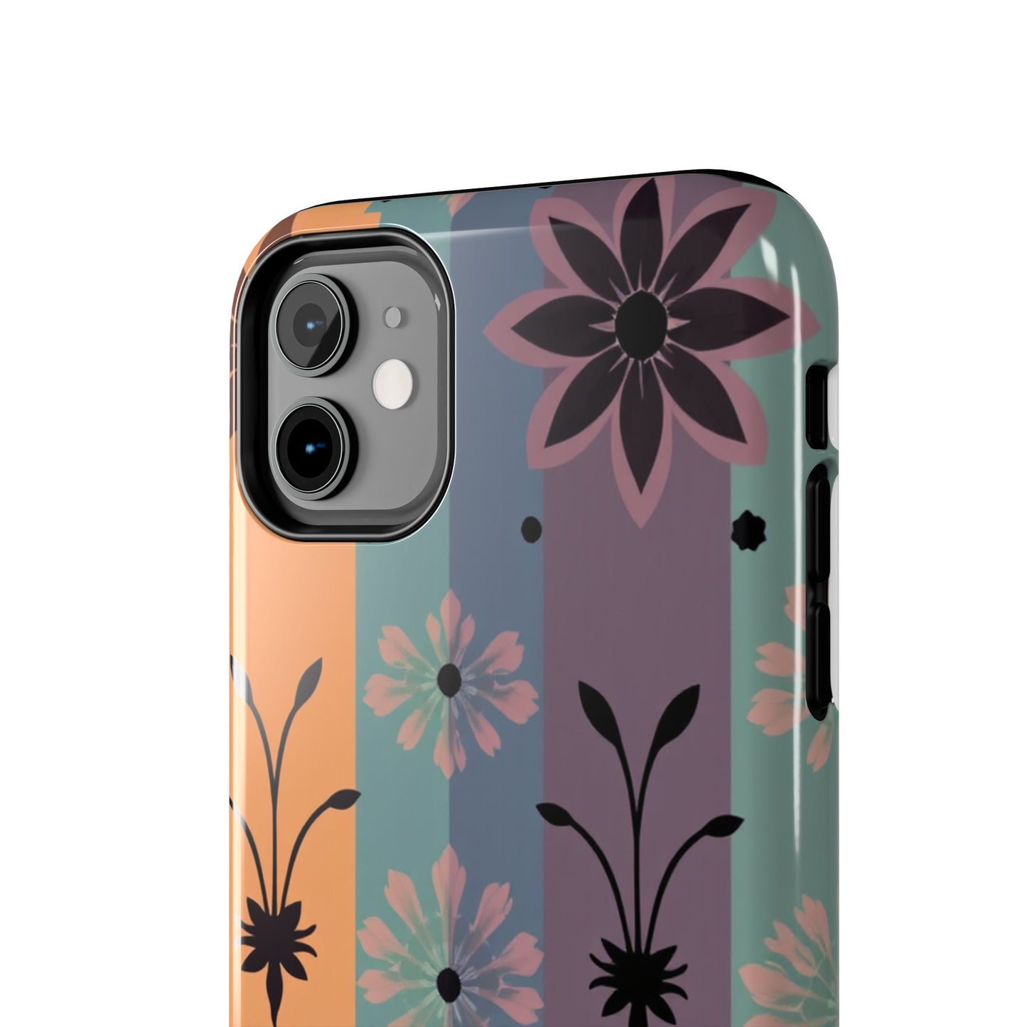 Boho Floral Tough Phone Cases - Durable & Stylish Protection - for iPhone