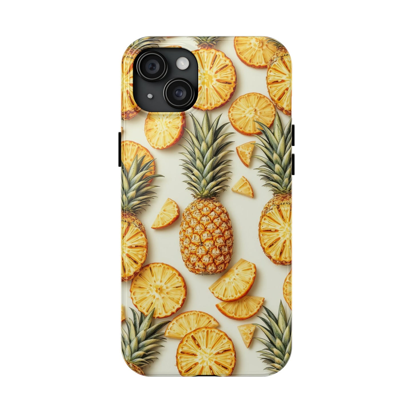 Tropical Pineapple Phone Case - Tough Phone Protector for Summer Vibes