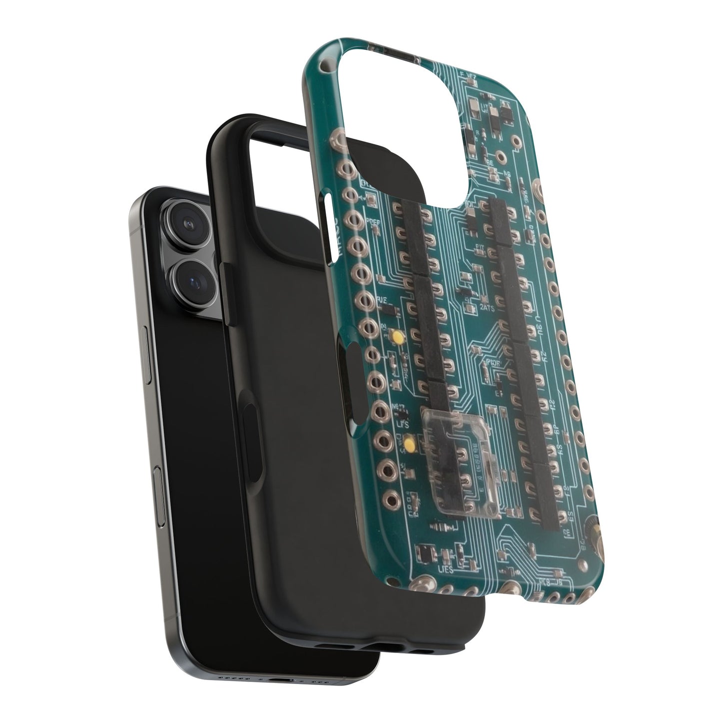 Old Circuits Design Tough Phone Case - for iPhone