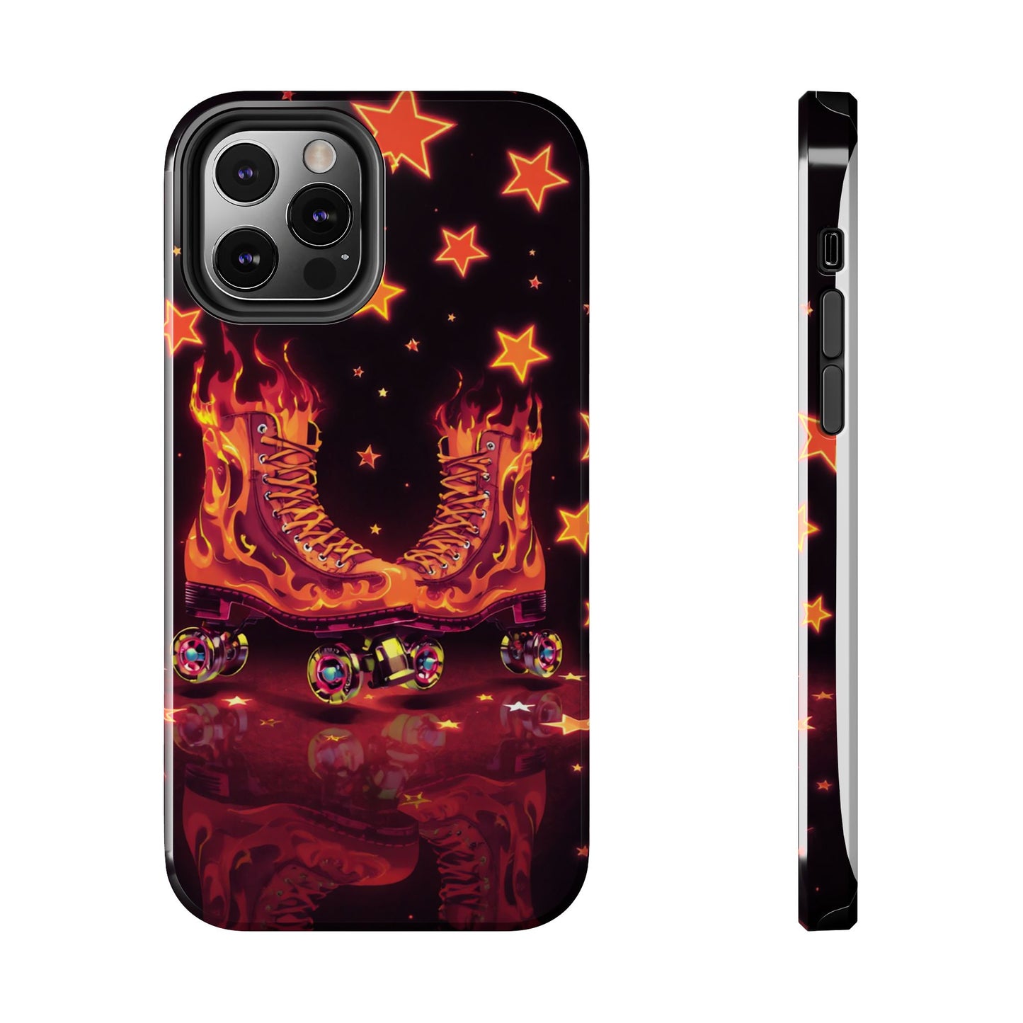 Retro Roller Skates Tough Phone Case - Stylish & Durable