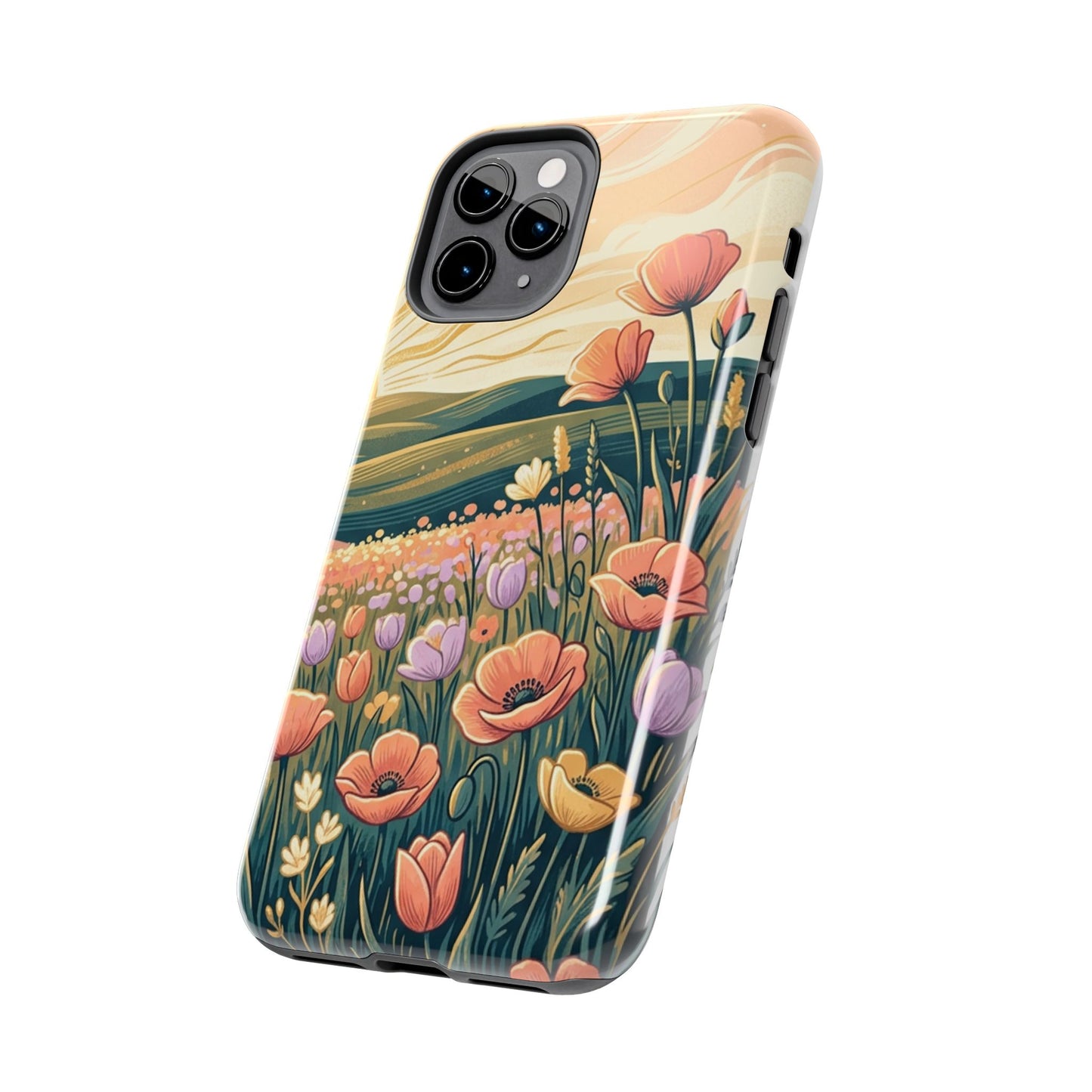 Floral Sunrise iPhone Case — Land of Flowers Design