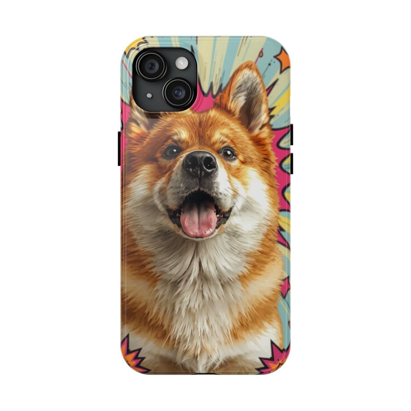 Playful Dog Tough Phone Case - Durable & Stylish Pet Lover Gift