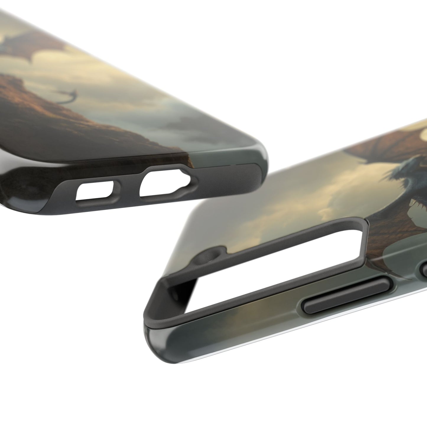 Dragon Fantasy Tough Phone Case - Durable Protection for Adventurers