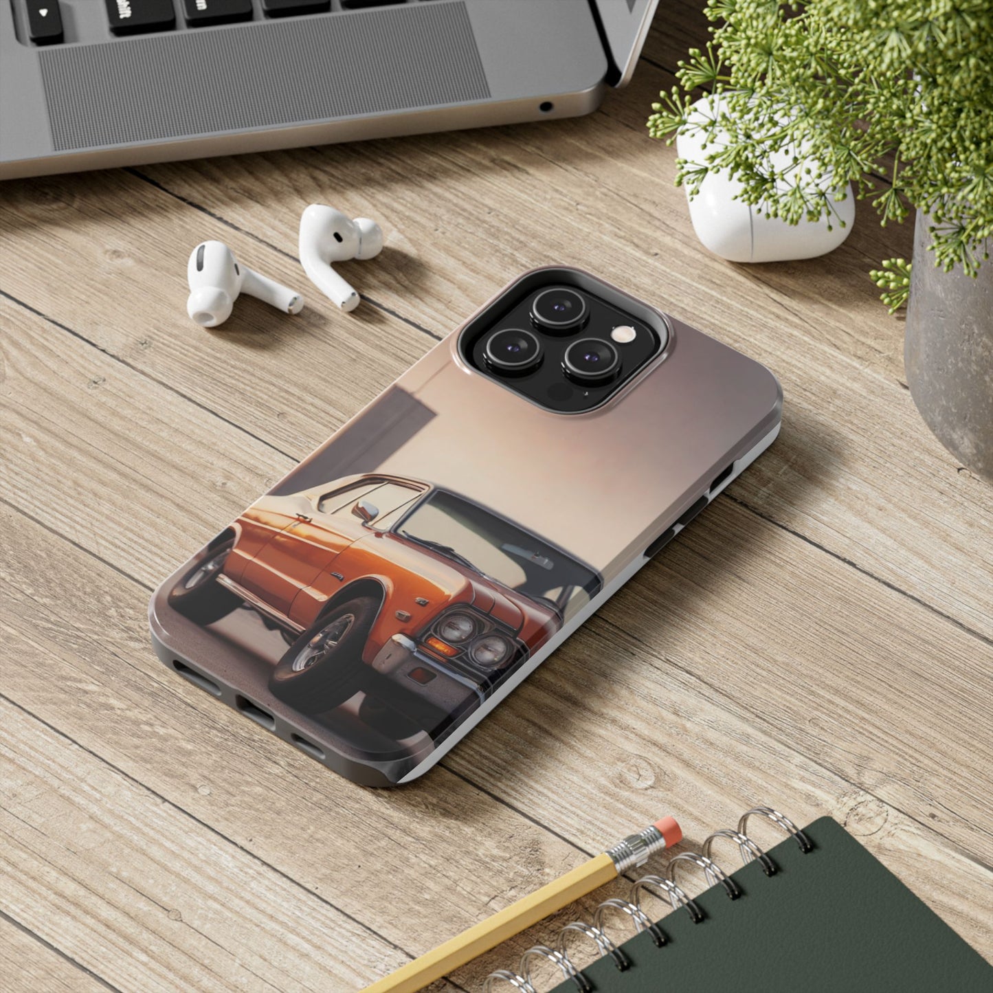 Vintage Car Tough Phone Case - Perfect Gift for Car Enthusiasts - for iPhone