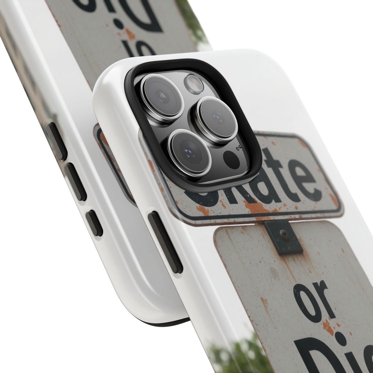 Skate or Die Tough Phone Case - Durable Protection for Skaters
