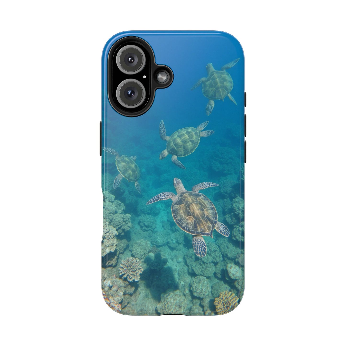 Ocean Turtle Tough Phone Cases - Durable Protection with Marine Art