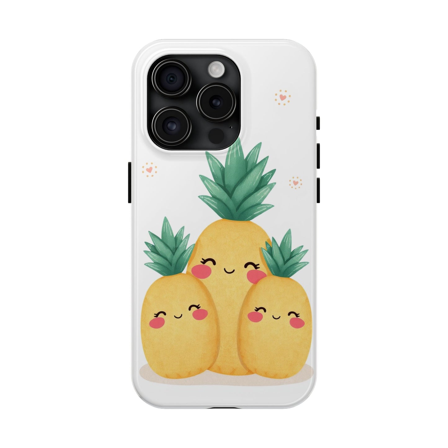 Cute Pineapple Tough Phone Cases | Fun Gift for Pineapple Lovers | Summer Vibes | Durable Phone Protection | Quirky Phone Accessory