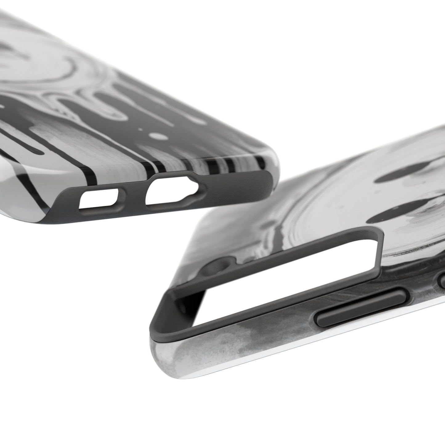 Dripping Smiley Tough Phone Case - Stylish & Durable Protection