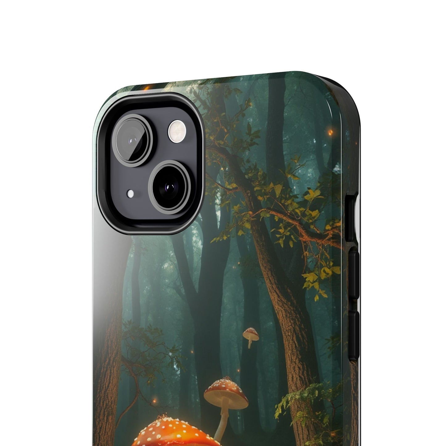 Whimsical Mushroom Tough Phone Case - Forest Fantasy Design