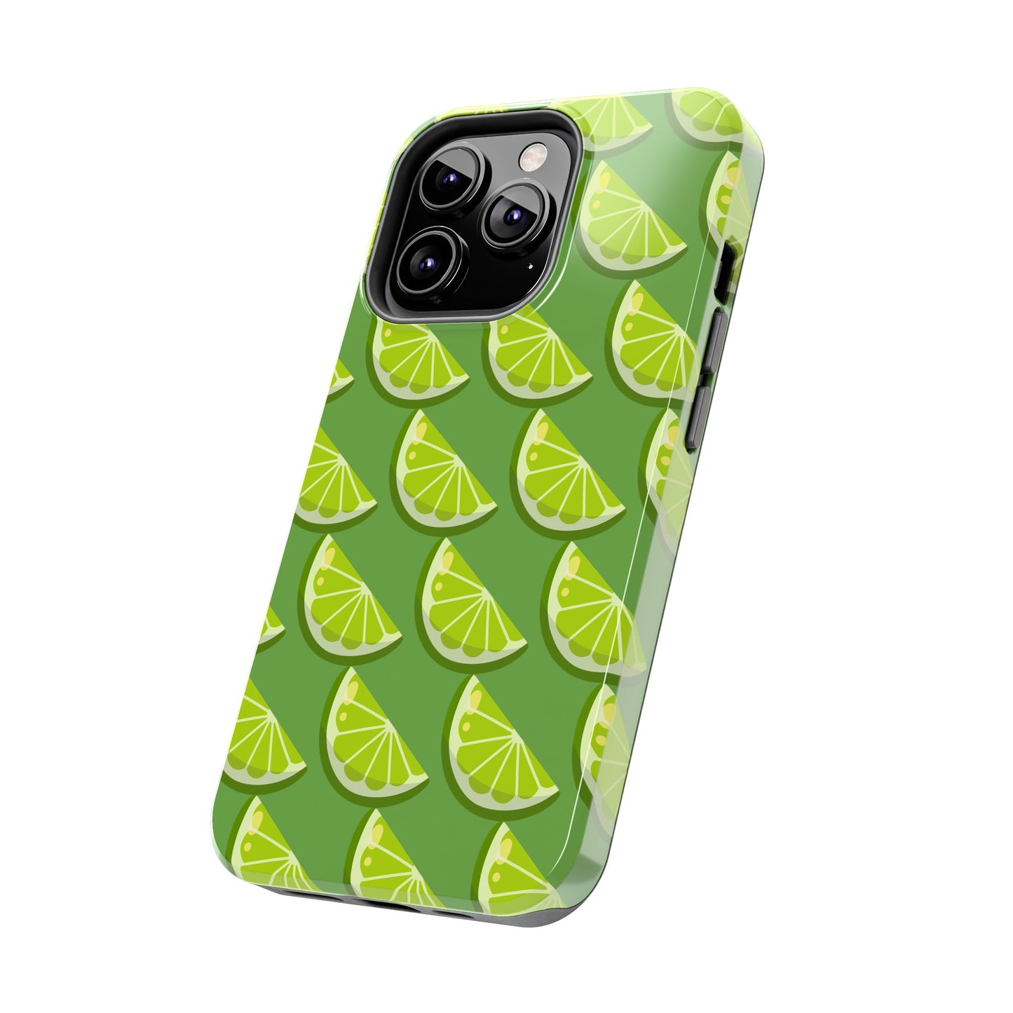 Lime Slice Tough Phone Case - Green Party - for iPhone
