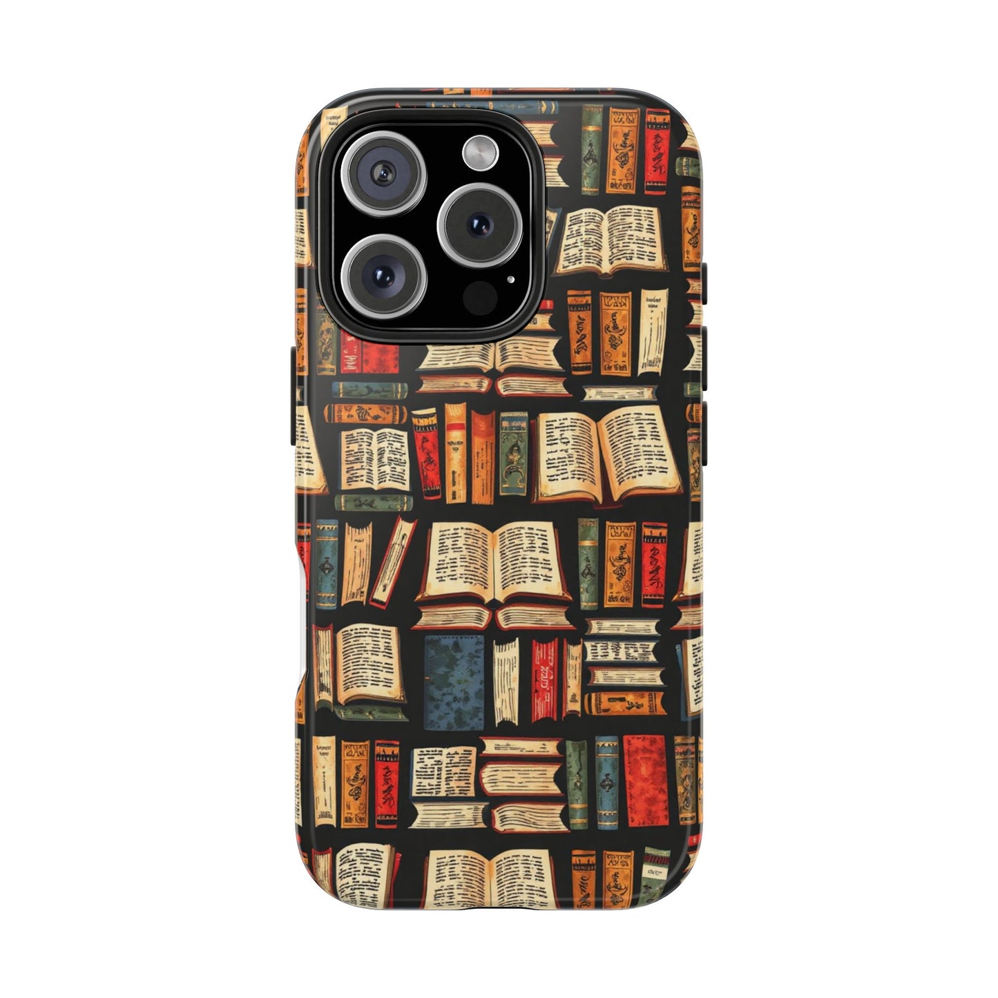 Book Lover Tough Phone Cases - Durable Protective Cases for Literature Fans