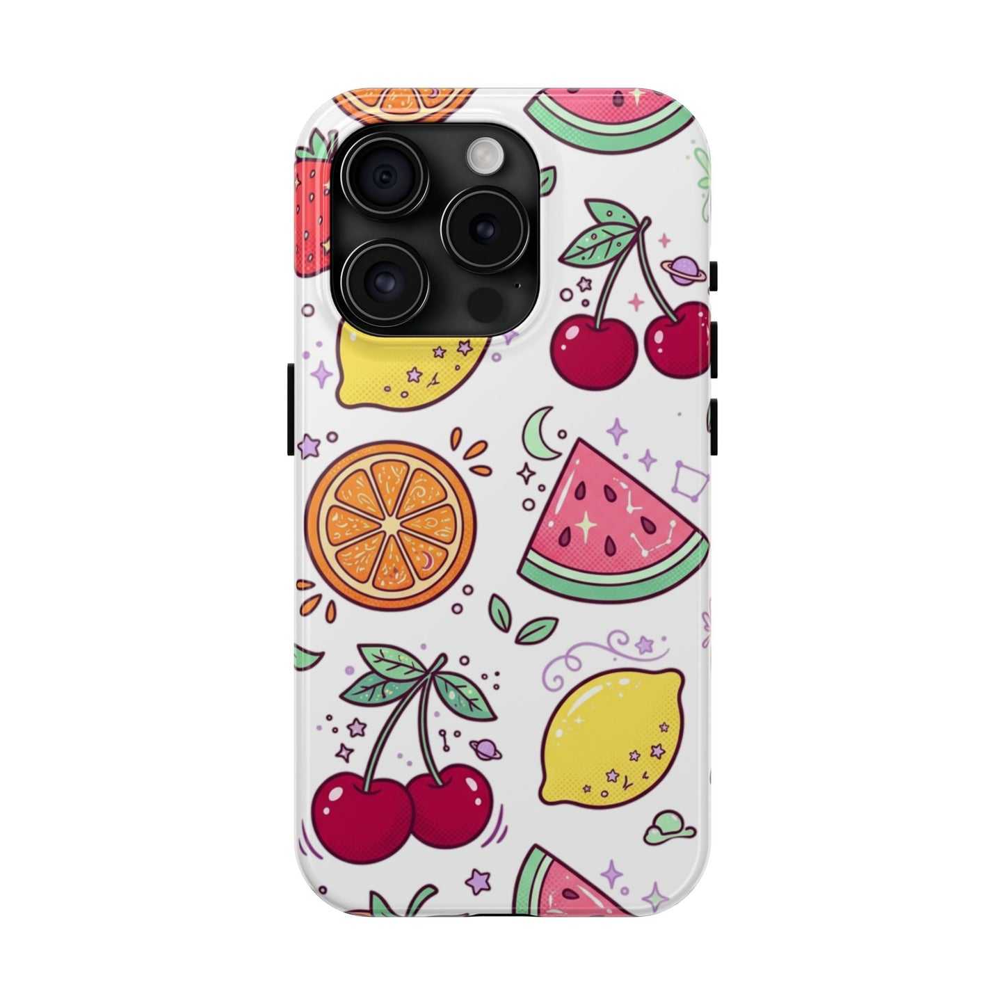 Tough Phone Case — Summer Fruit Explosion Pattern