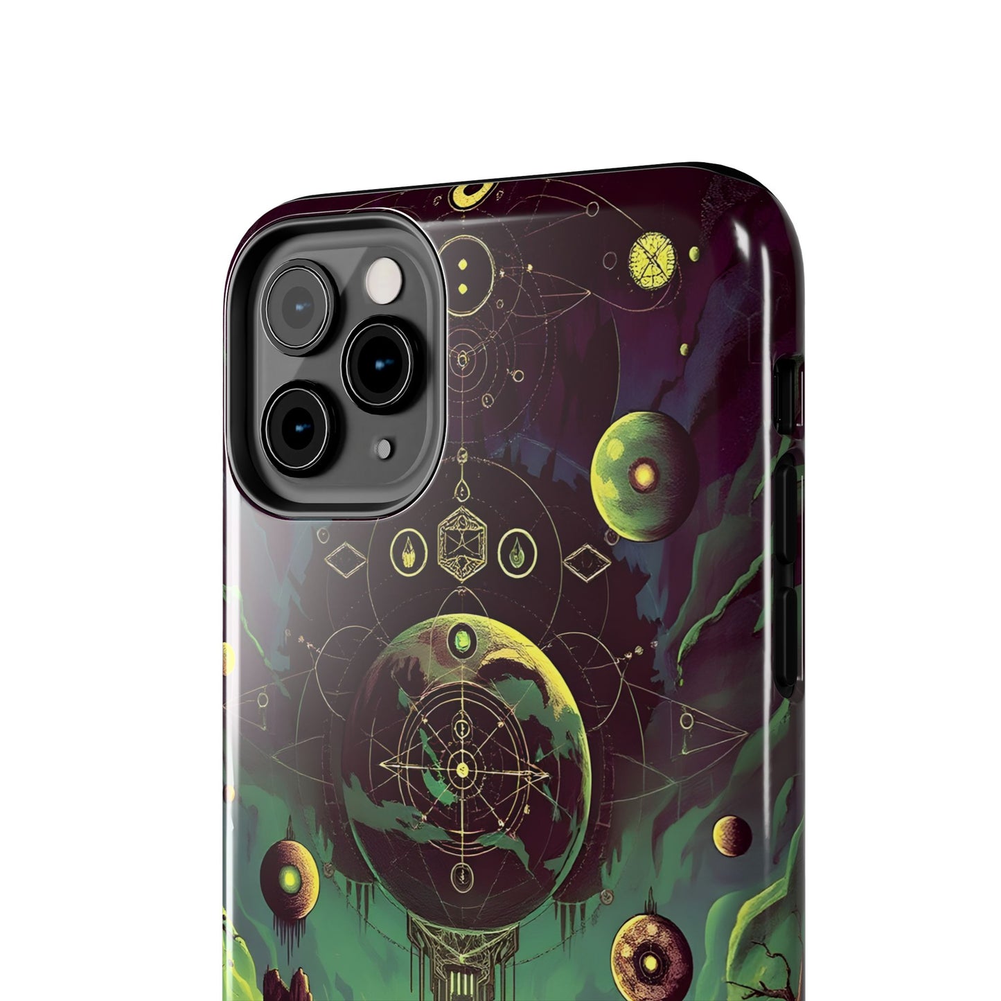 Cosmic Adventure Tough Phone Case - Galaxy Design for Space Enthusiasts - for iPhone