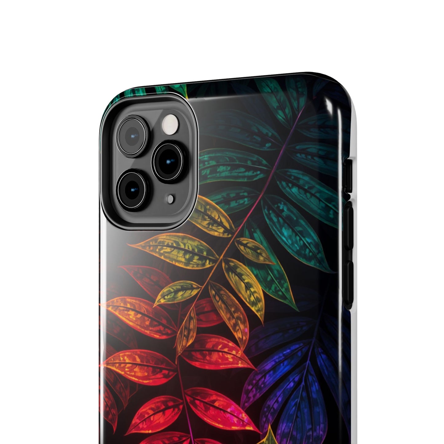 Vibrant Tropical Leaf Tough Phone Case