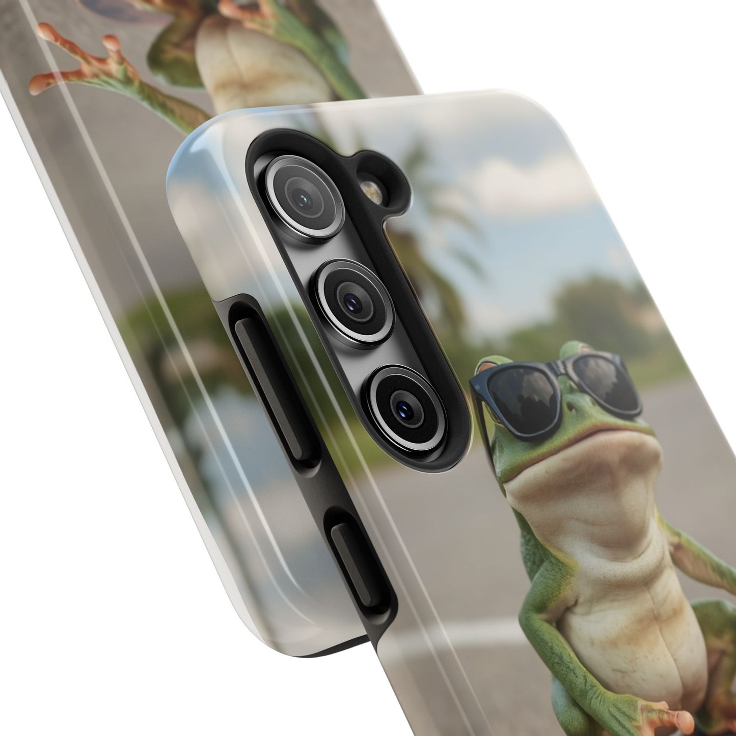 Cool Frog Skateboard Phone Case - Tough and Stylish Protection