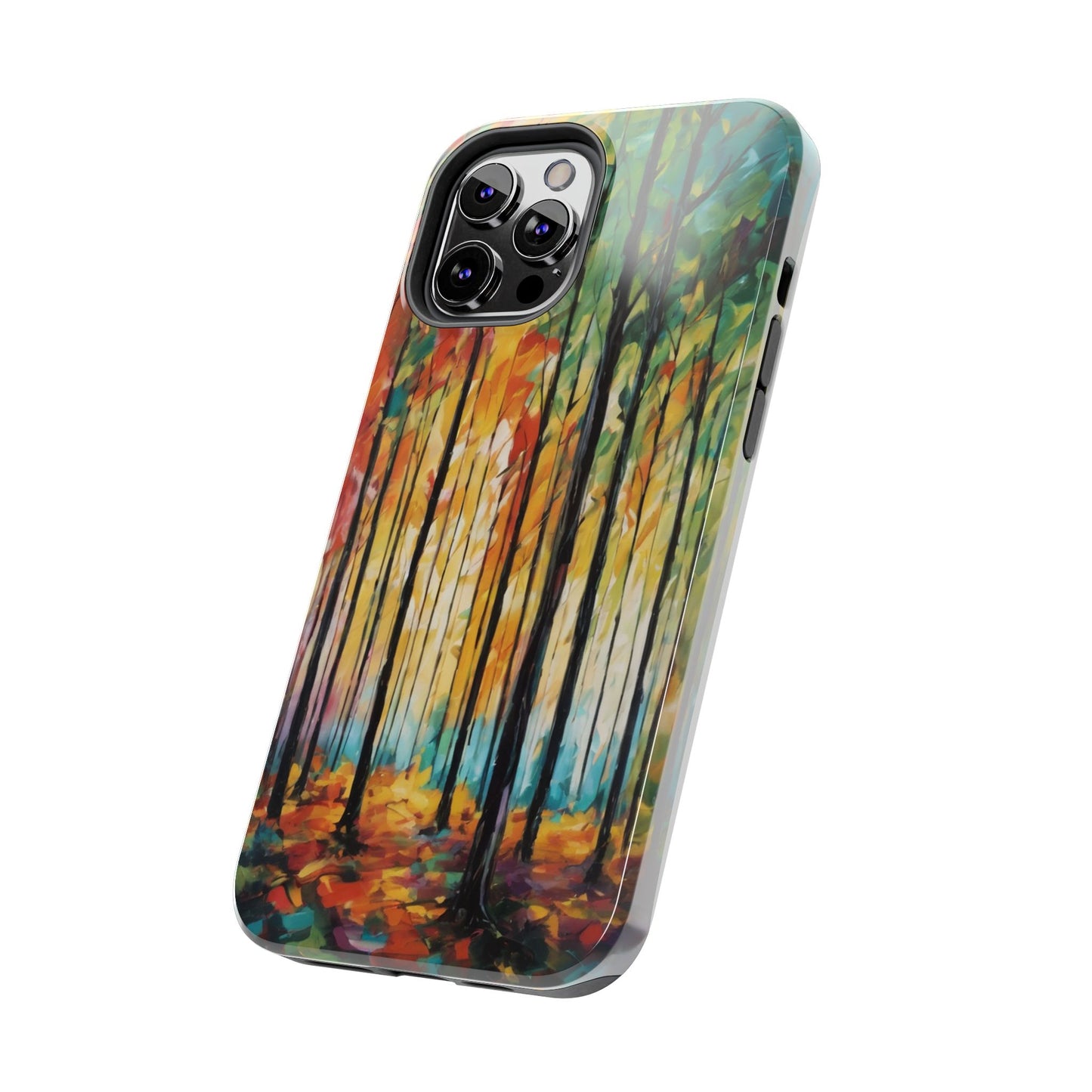 Autumn Forest Tough Phone Case - Colorful Nature Design - for iPhone