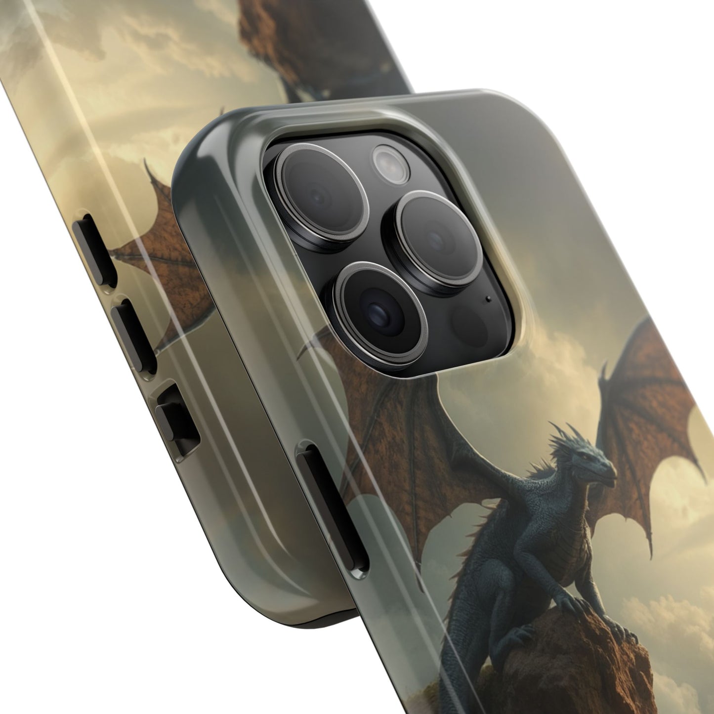 Dragon Fantasy Tough Phone Case - Durable Protection for Adventurers