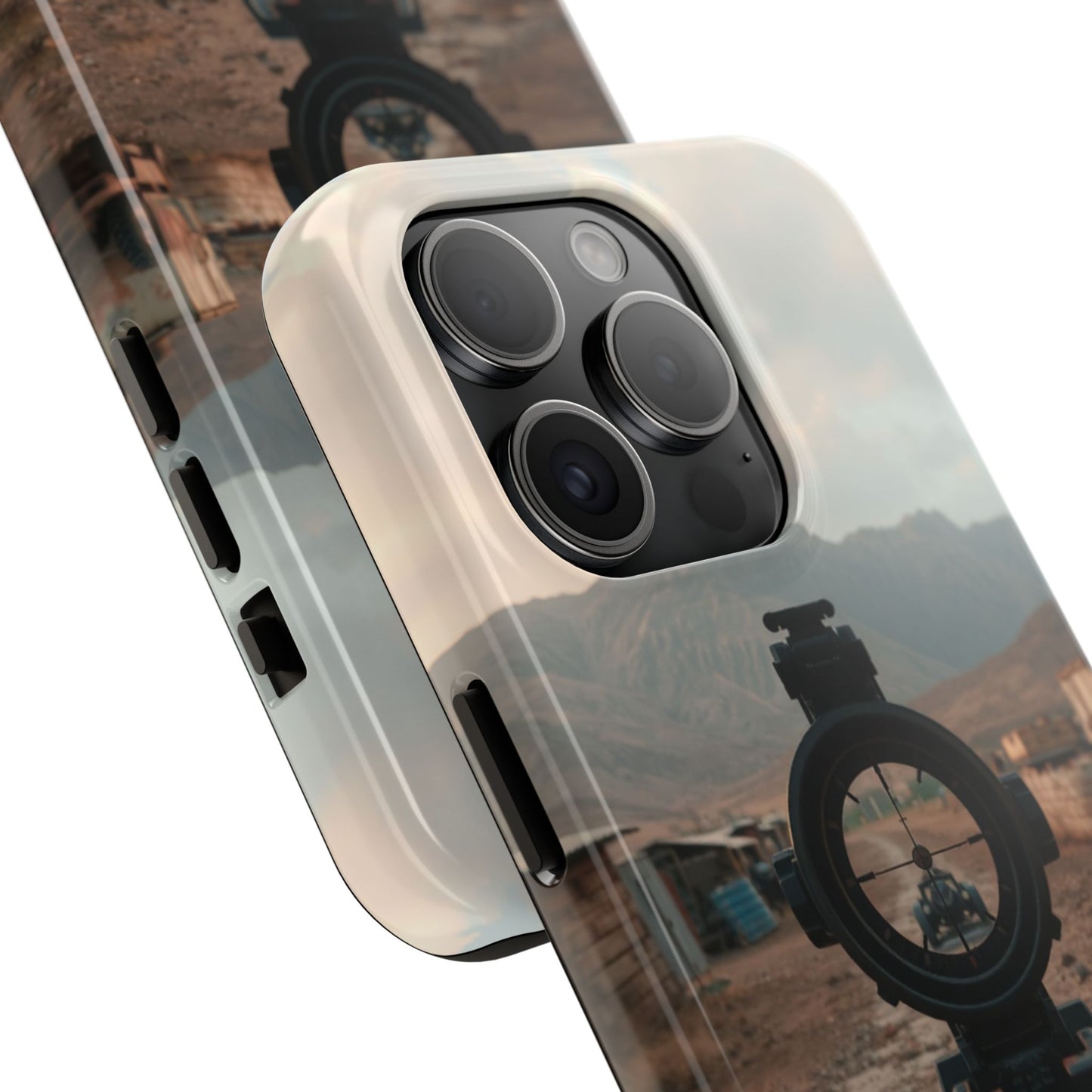 Tough Phone Case - Military Inspired Design with Sniper Scope