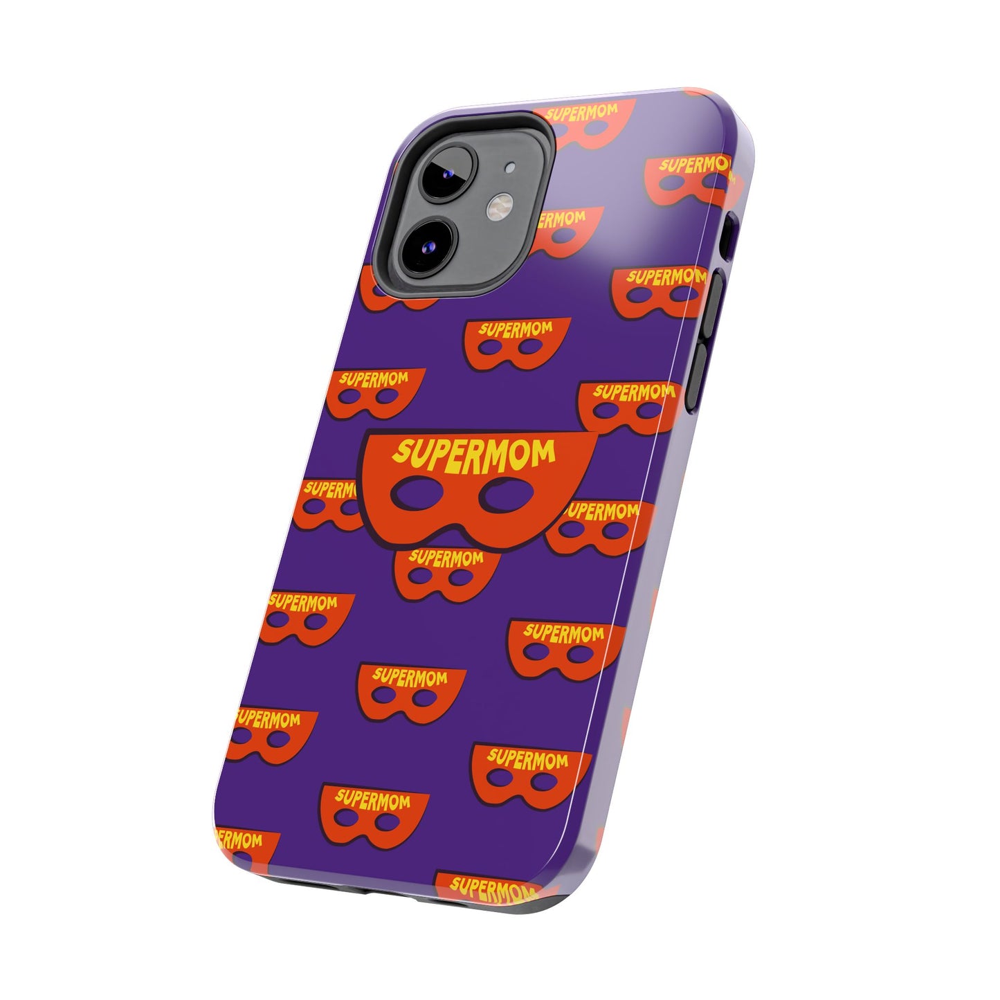Supermom Tough Phone Case - Durable Protection with Fun Design - for iPhone