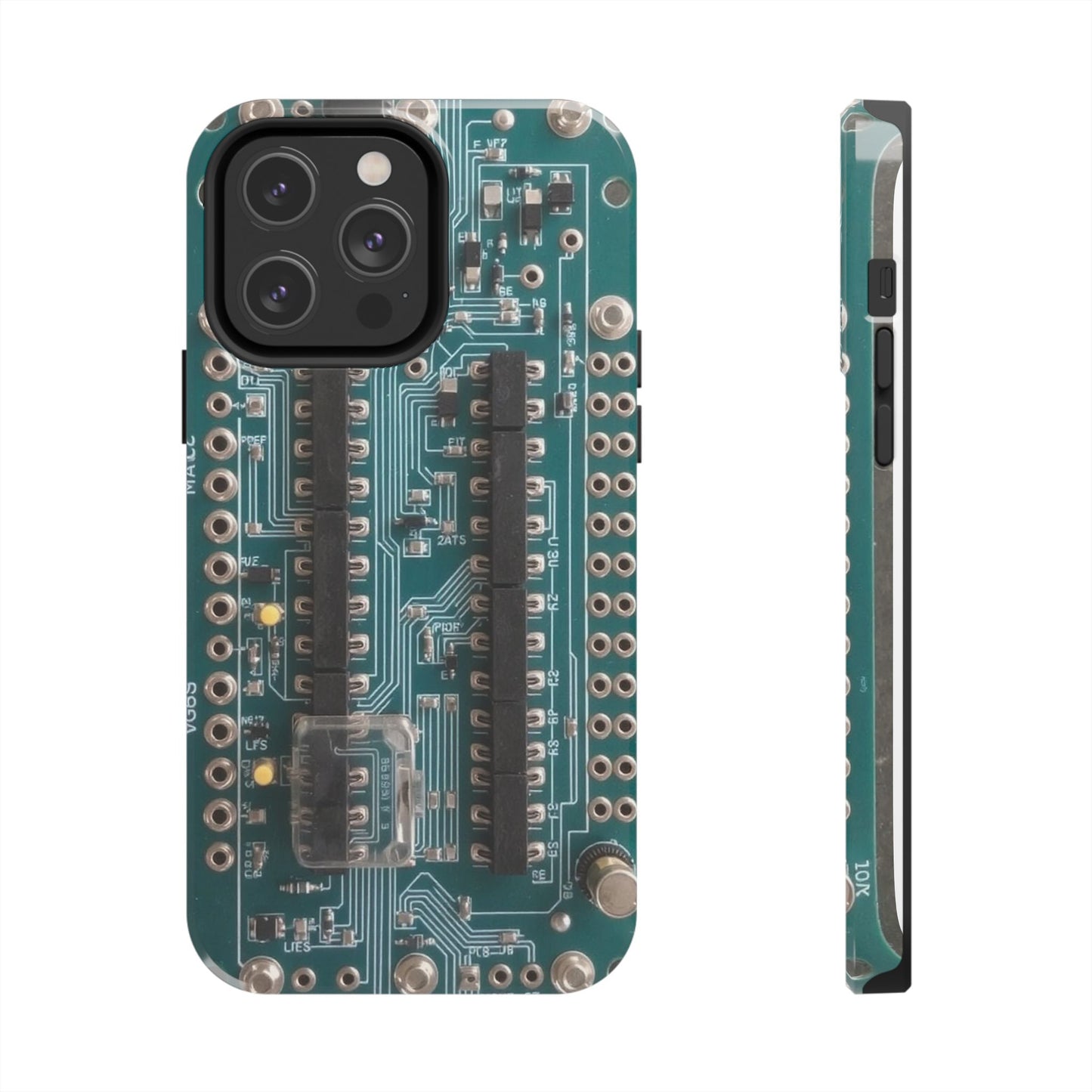 Old Circuits Design Tough Phone Case - for iPhone